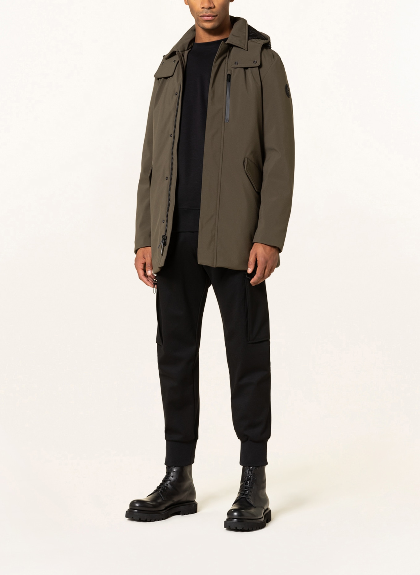 WOOLRICH Parka: KHAKI