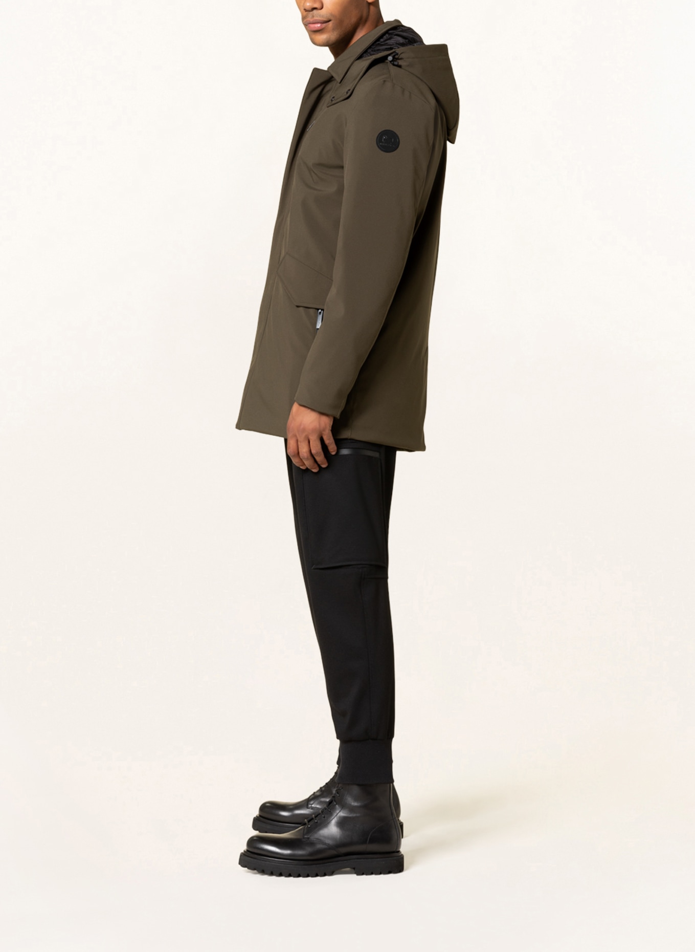 WOOLRICH Parka: KHAKI