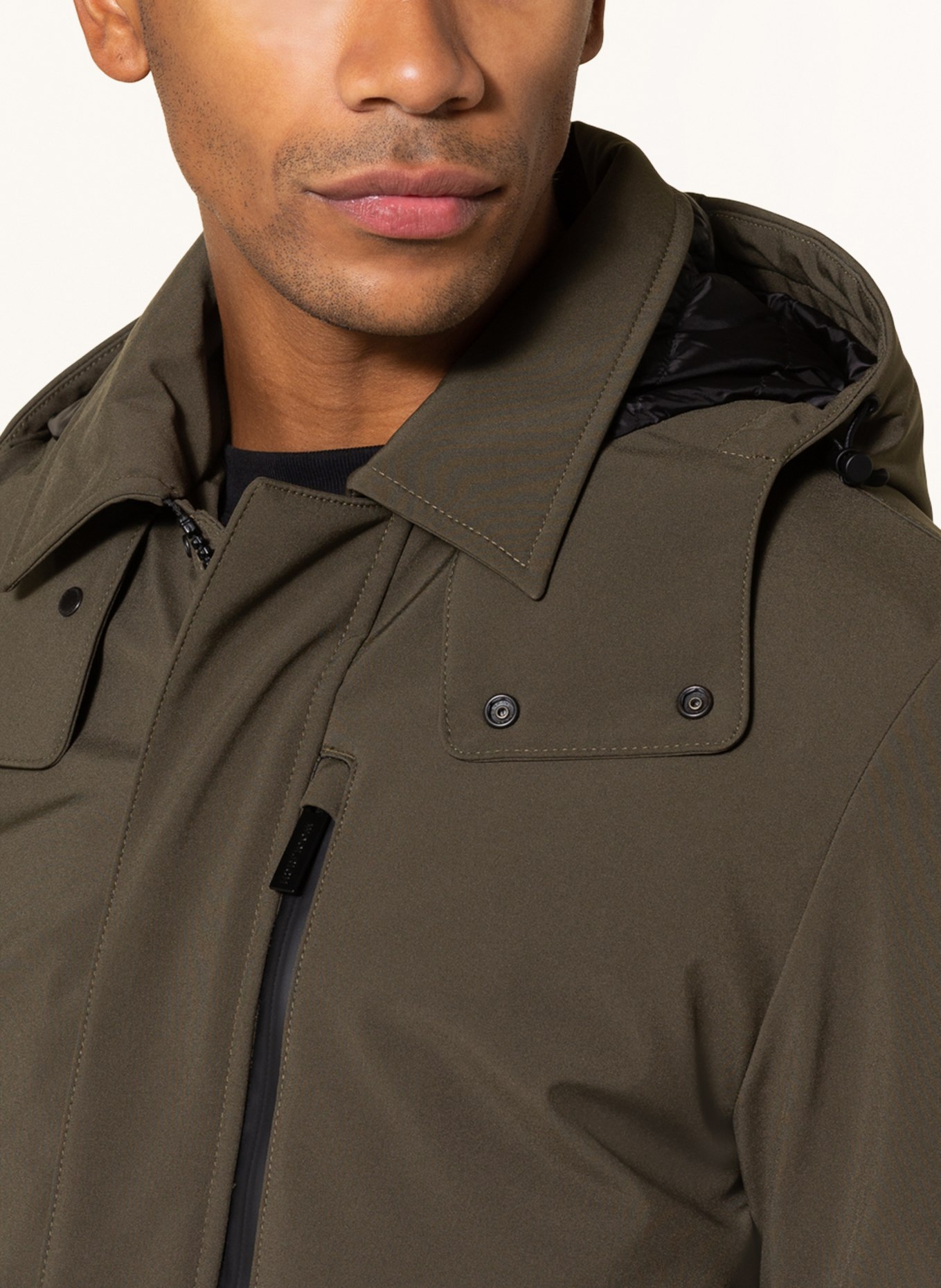 WOOLRICH Parka: KHAKI
