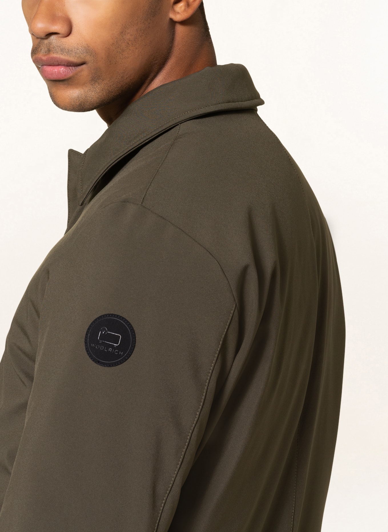 WOOLRICH Parka: KHAKI