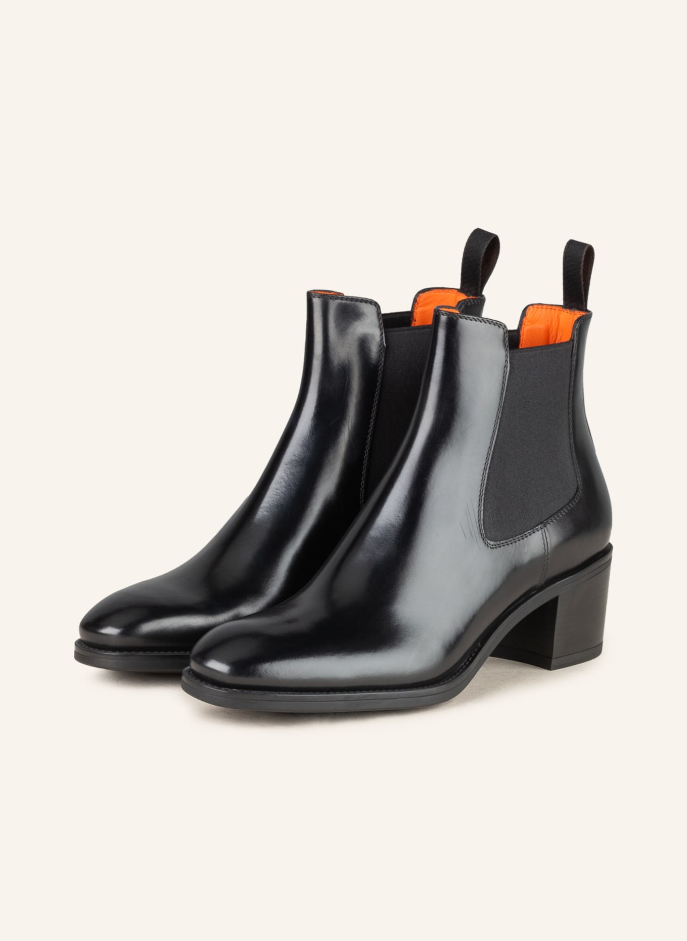 Santoni  boots, Color: BLACK (Image 1)