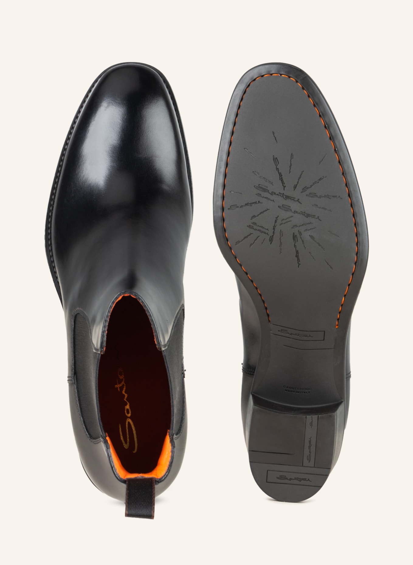 Santoni  boots, Color: BLACK (Image 5)