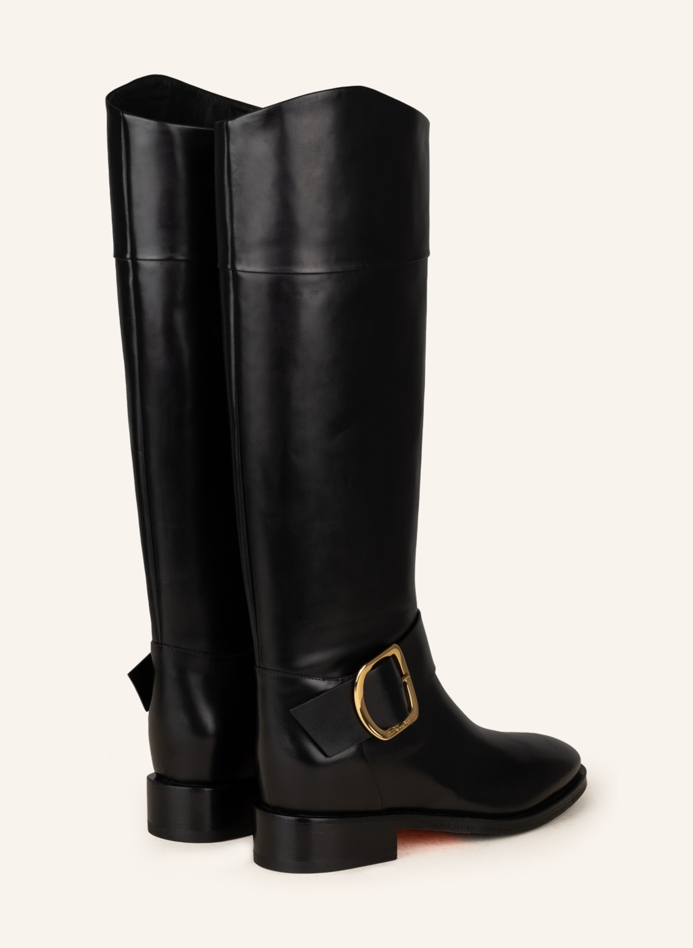 Santoni Boots, Color: BLACK (Image 2)