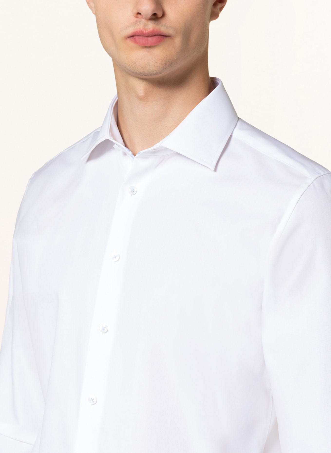 seidensticker Hemd Slim Fit , Farbe: WEISS (Bild 4)