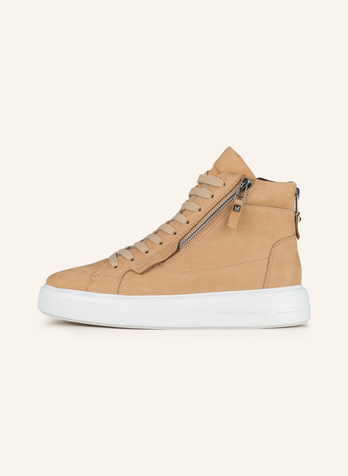 KENNEL & SCHMENGER High-top sneakers PRO, Color: CAMEL (Image 4)