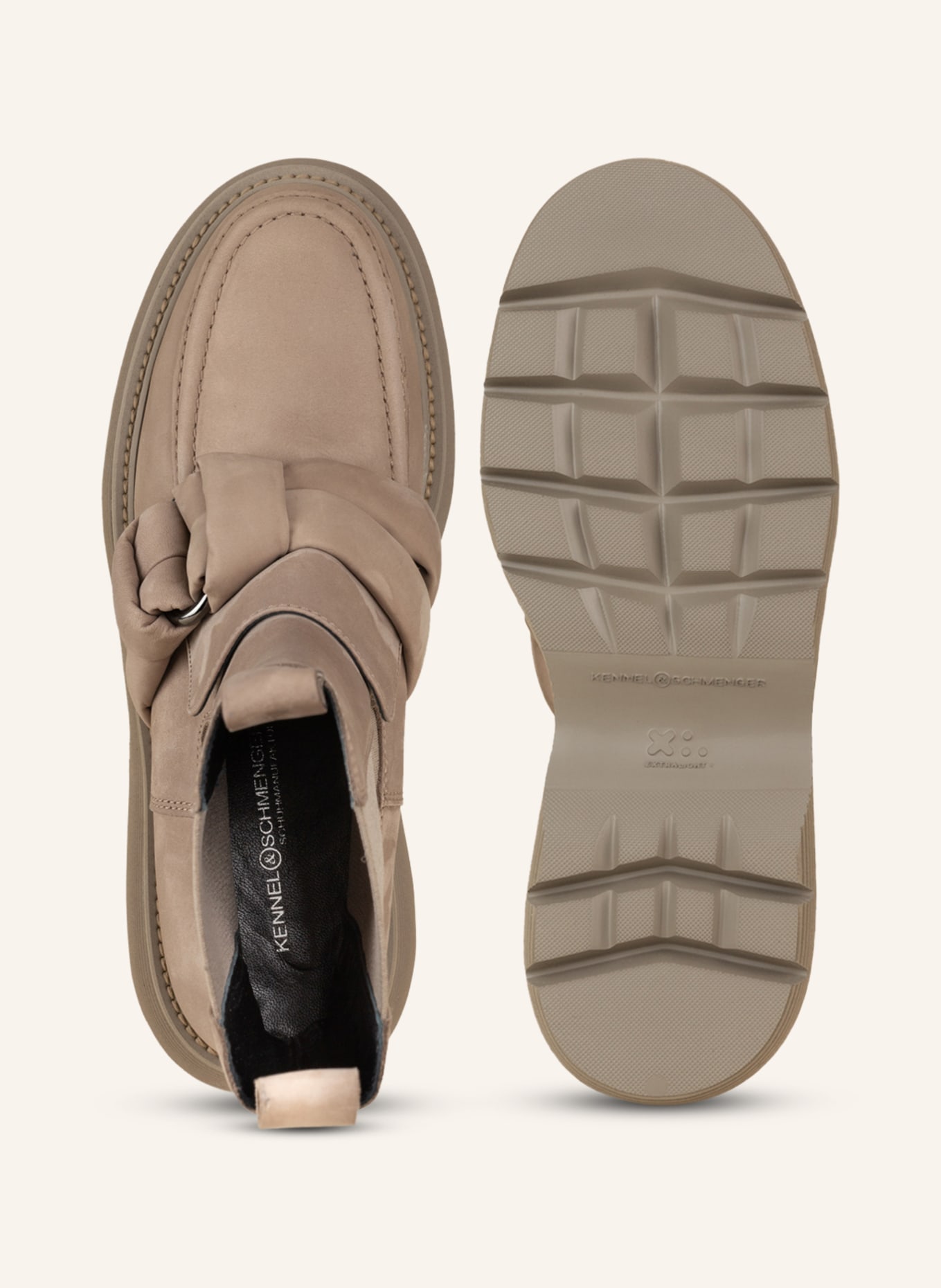 KENNEL & SCHMENGER Chelsea-Boots DASH, Farbe: BEIGE (Bild 5)