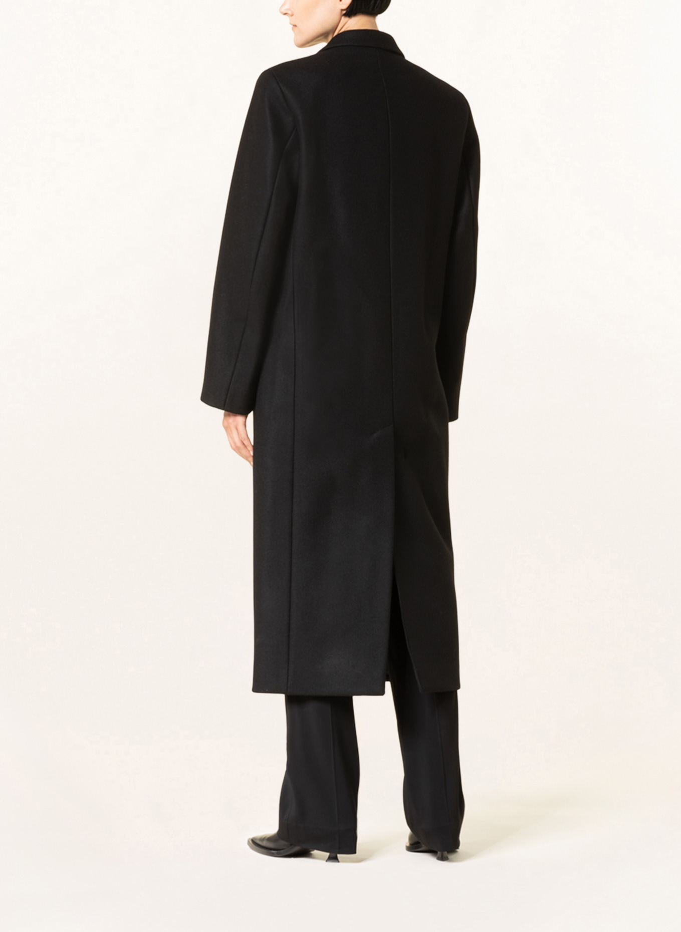 Toteme black tailored coat Clearance