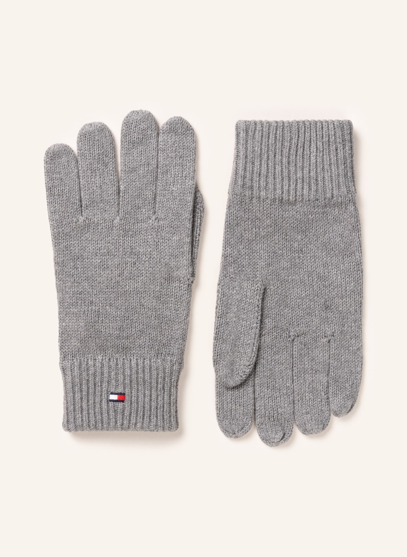 TOMMY HILFIGER Gloves, Color: GRAY (Image 1)