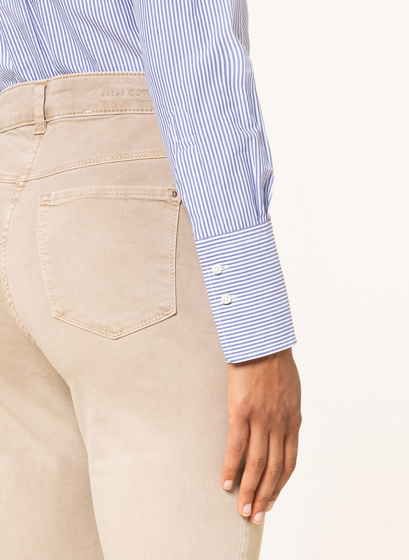 MAC Straight Jeans DREAM , Farbe: 227R sand PPT (Bild 5)
