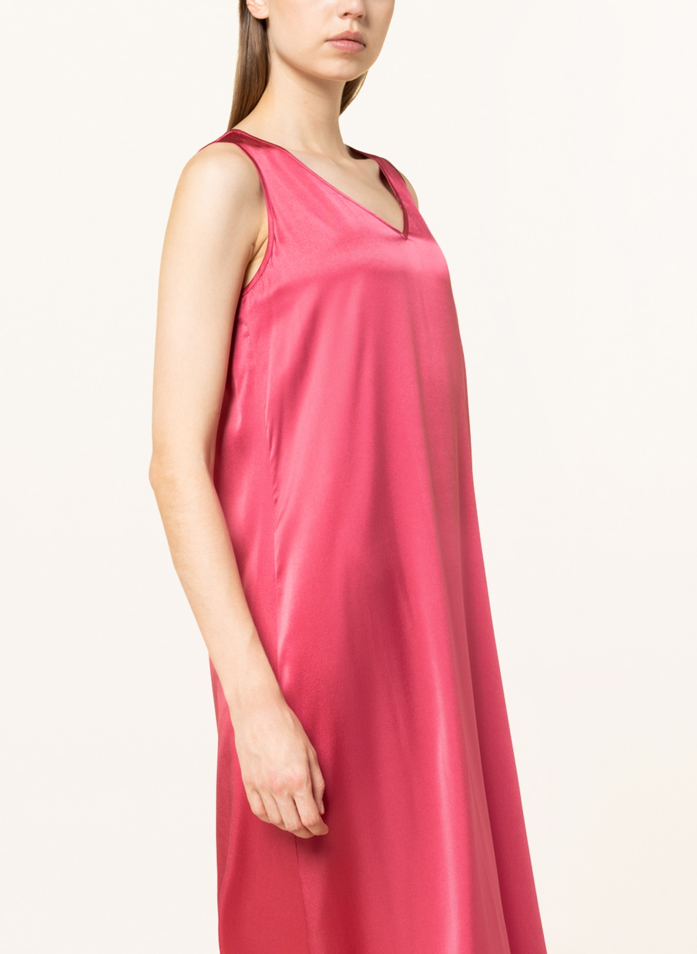 (THE MERCER) N.Y. Silk dress, Color: PINK (Image 4)