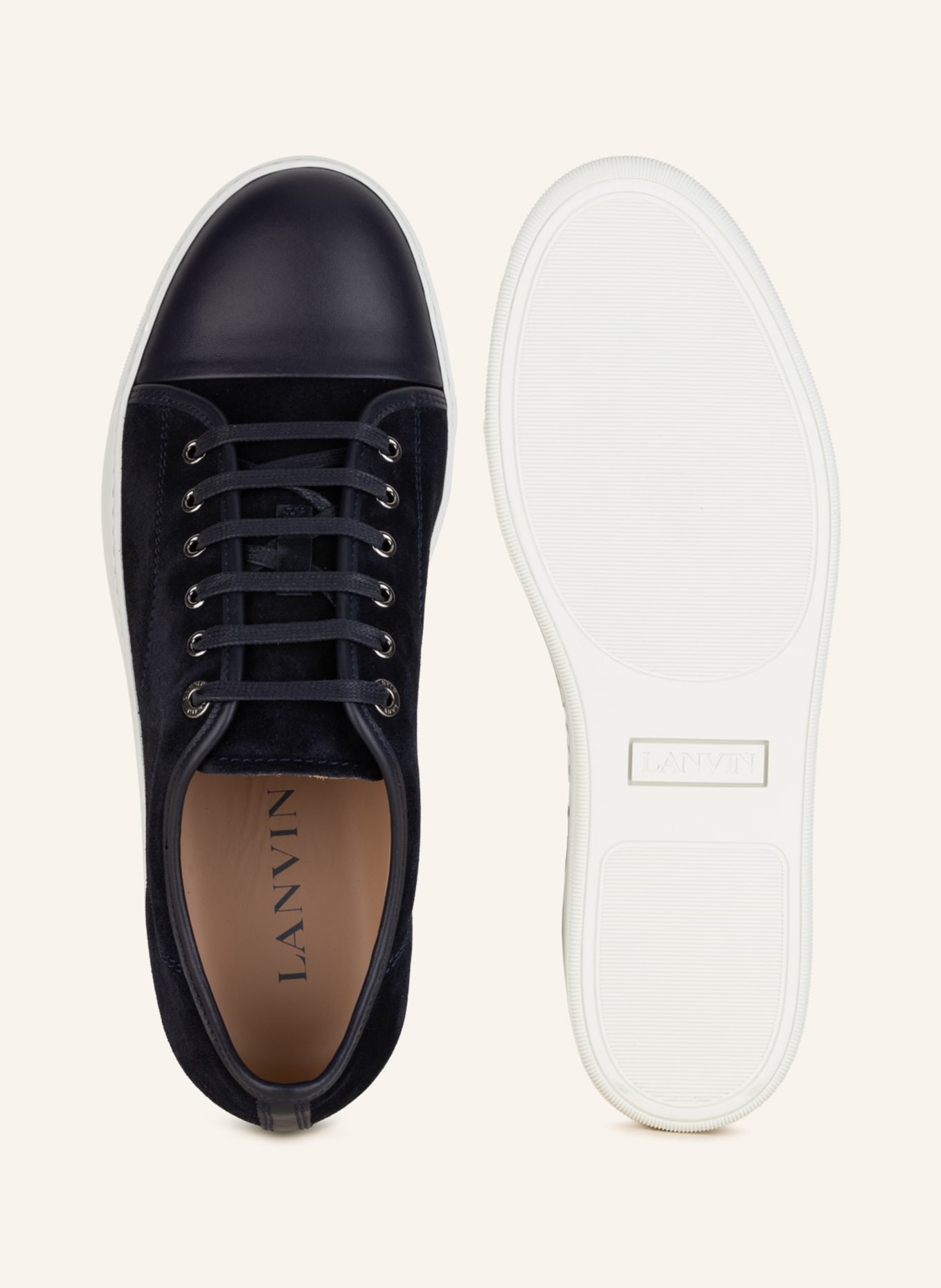 LANVIN Sneaker: DUNKELBLAU