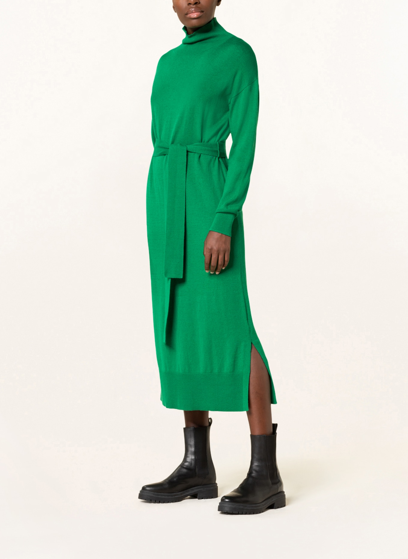 MRS & HUGS Knit dress, Color: GREEN (Image 2)