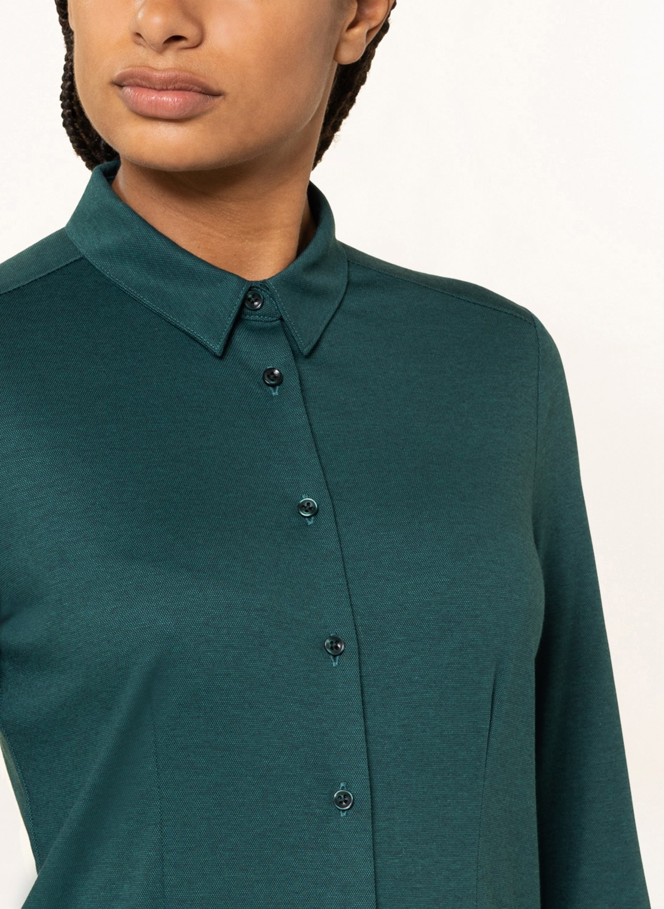 DESOTO Shirt blouse PIA , Color: TEAL (Image 4)