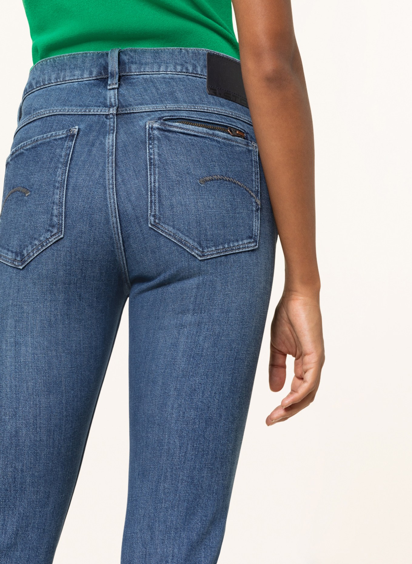 G-Star RAW Straight Jeans NOXER, Farbe: D346 FADED CAPRI (Bild 5)