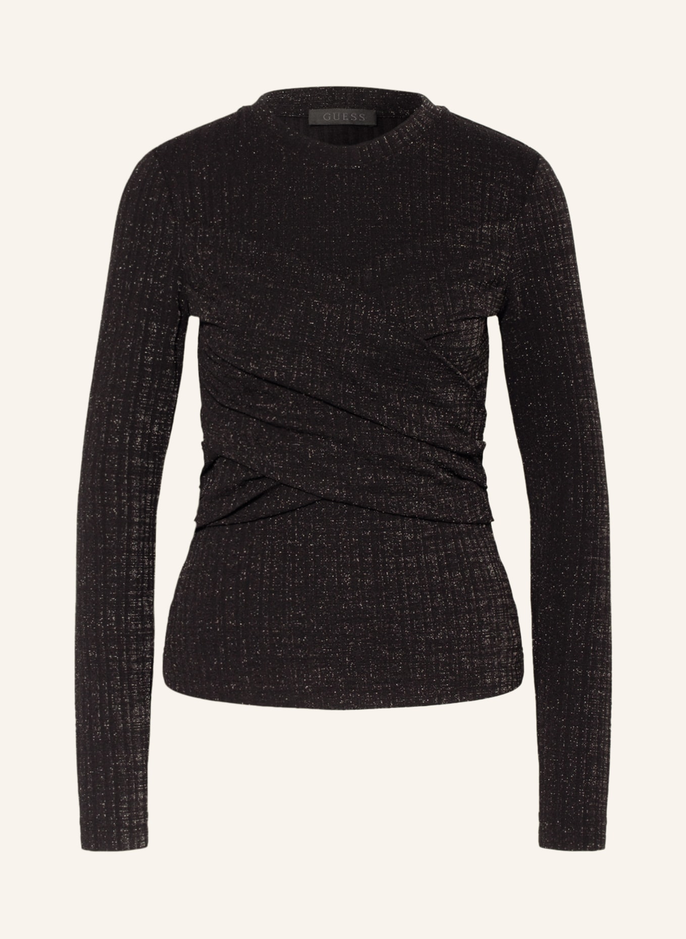 Guess long sale sleeve t shirt