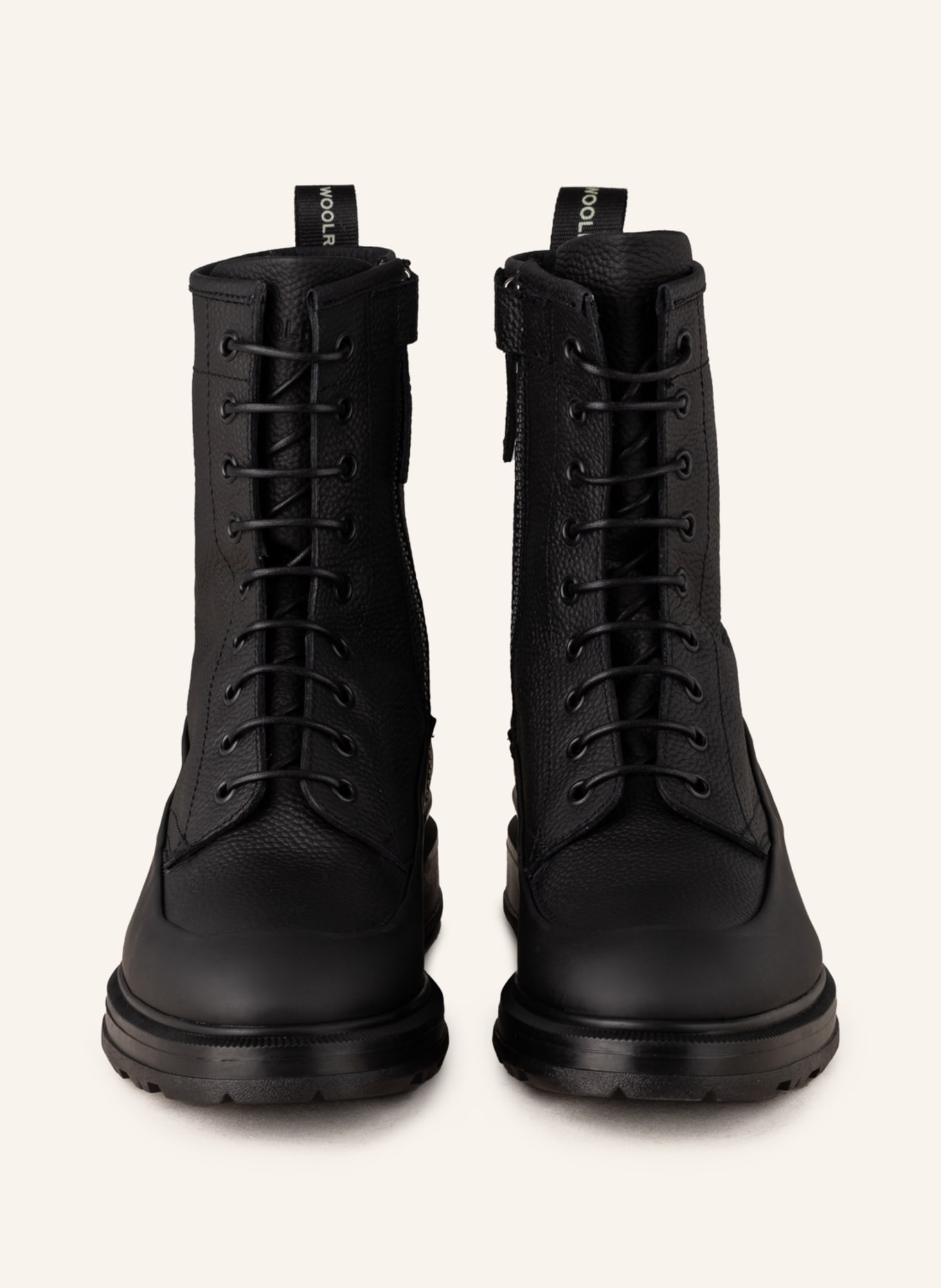 WOOLRICH Lace-up boots, Color: BLACK (Image 3)