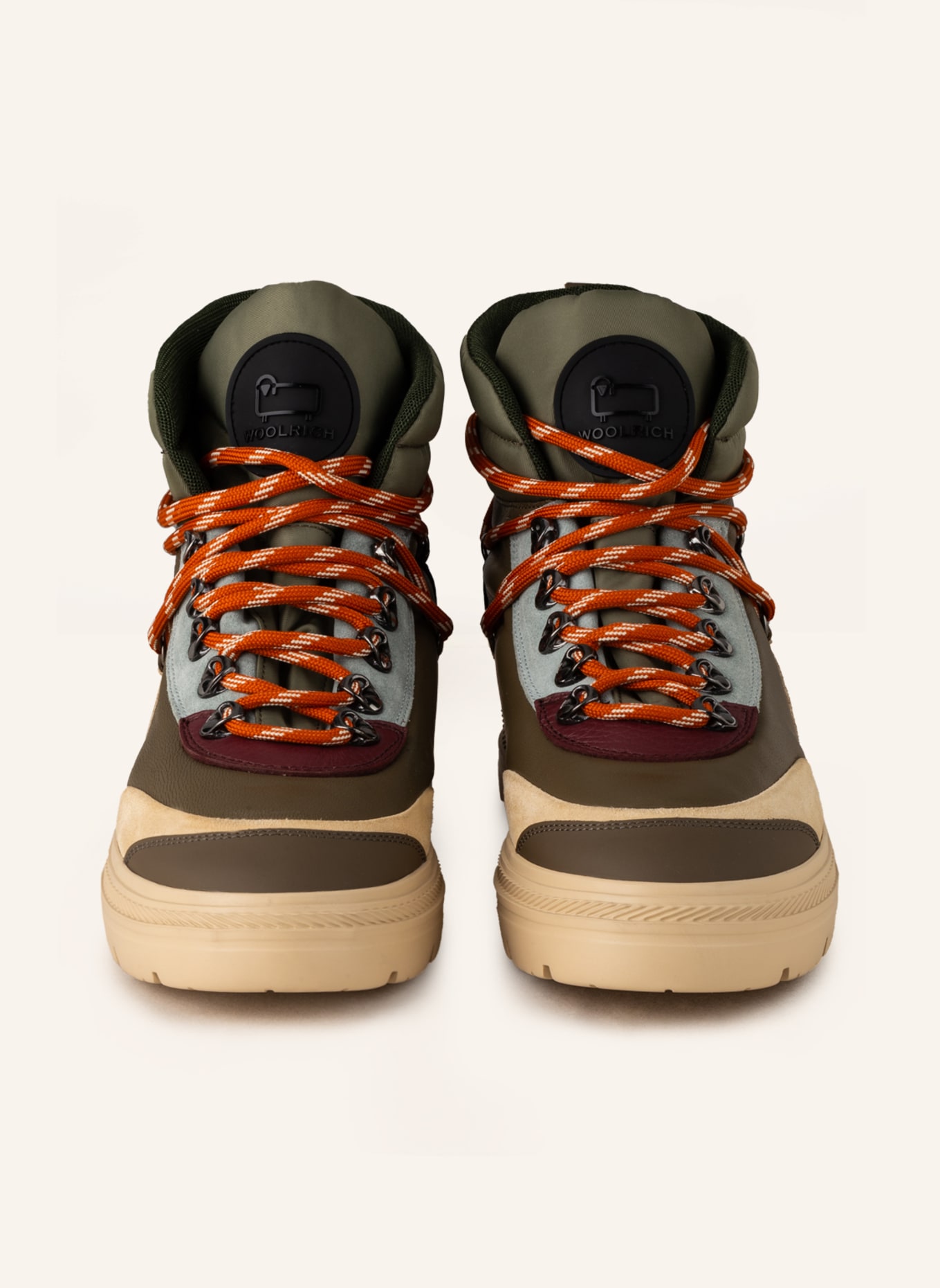 WOOLRICH Lace-up boots, Color: VERDE - VERDE (Image 3)