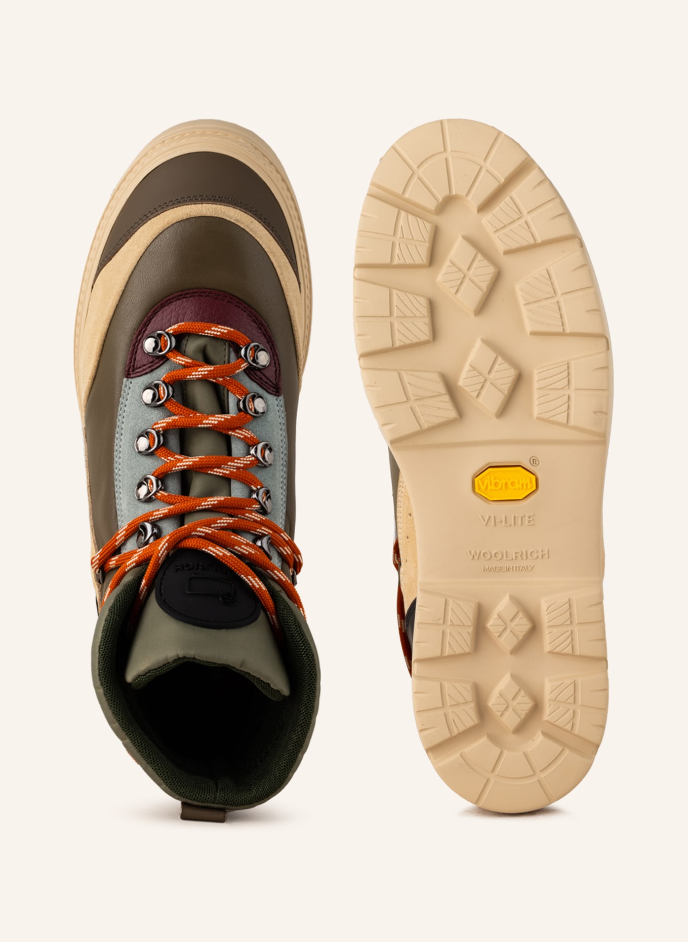 WOOLRICH Lace-up boots, Color: VERDE - VERDE (Image 5)