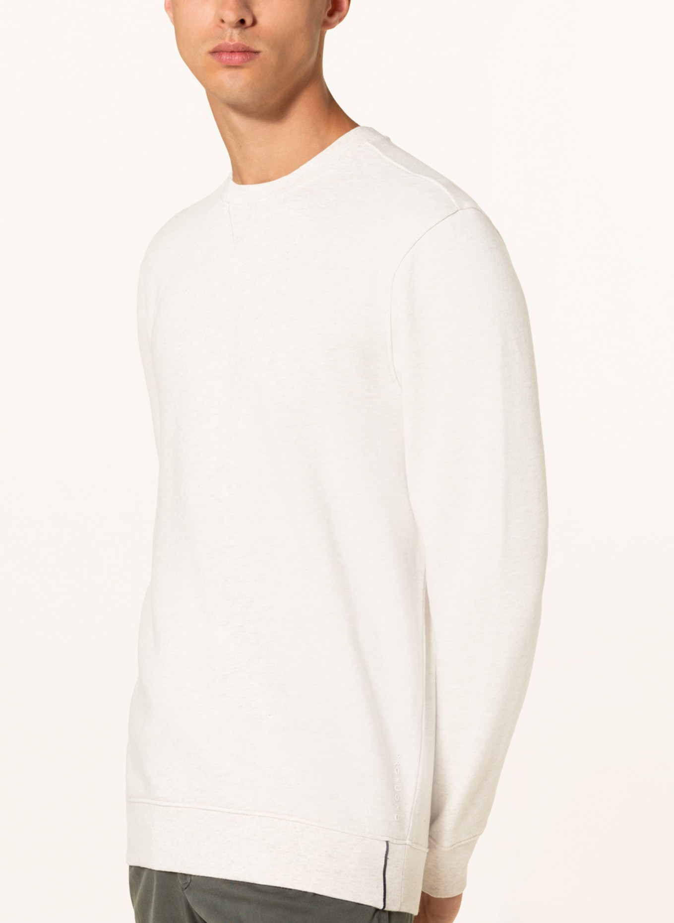 PROFUOMO Sweatshirt, Color: ECRU (Image 4)