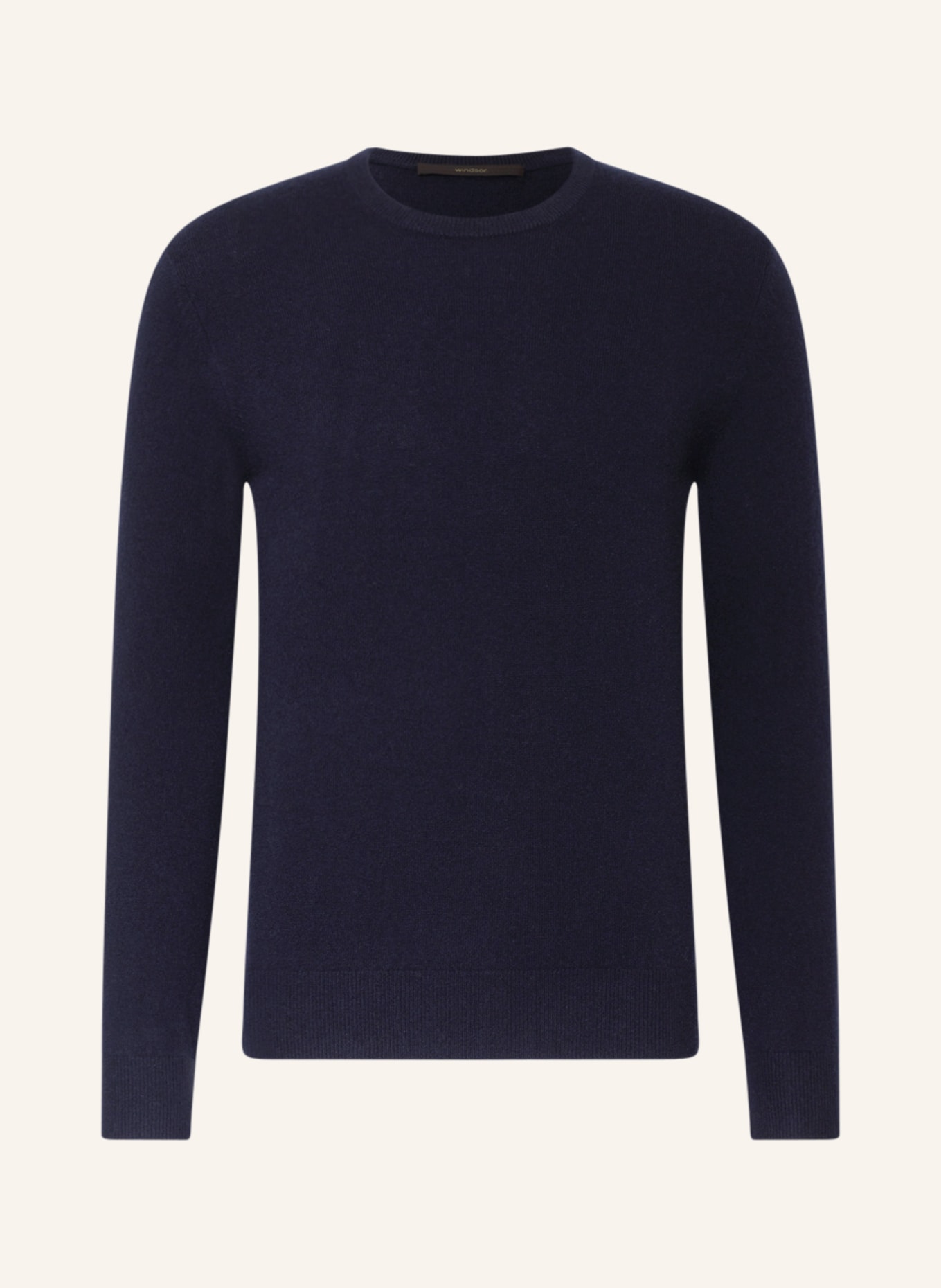 windsor. Cashmere sweater , Color: DARK BLUE (Image 1)