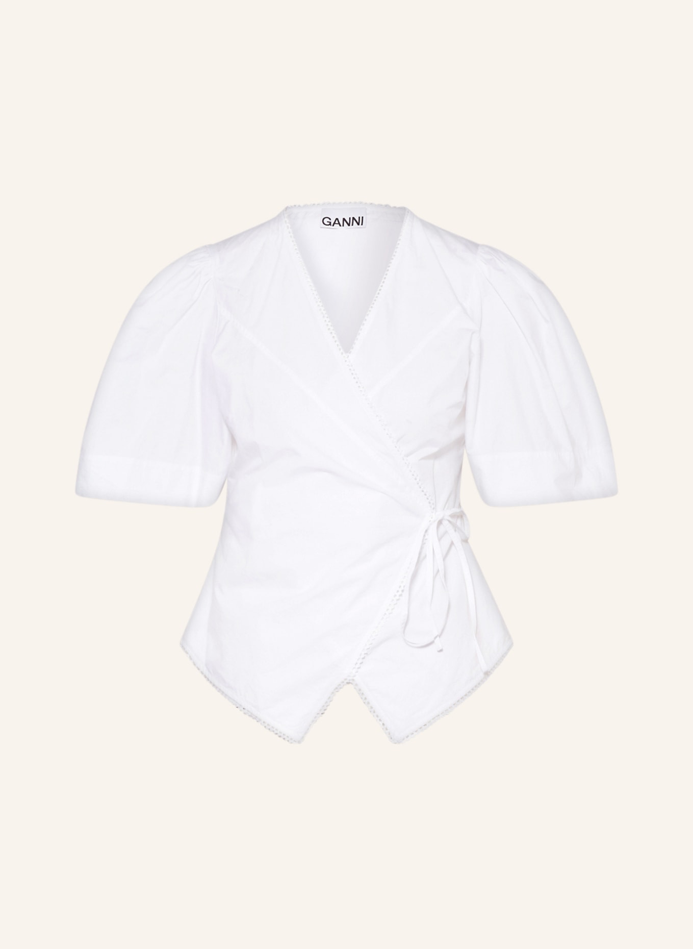 GANNI Shirt blouse , Color: WHITE (Image 1)