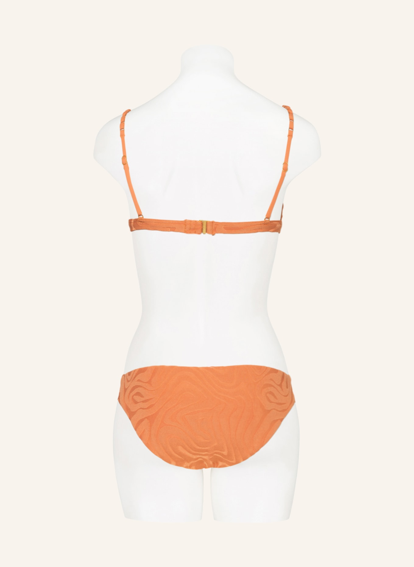 SEAFOLLY Bralette bikini top SECOND WAVE , Color: LIGHT ORANGE (Image 3)