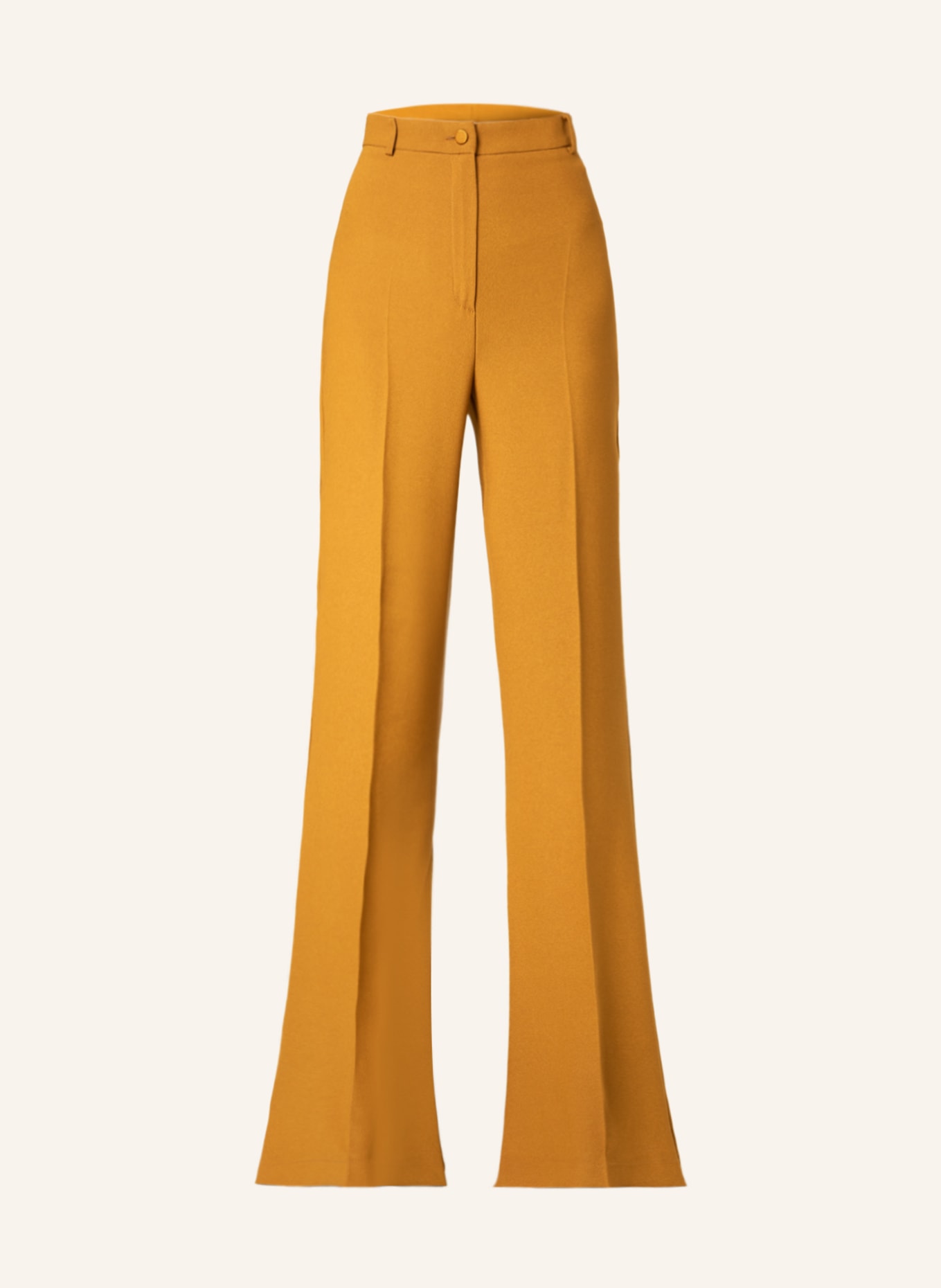 Hebe Studio Bootcut trousers BIANCA, Color: DARK ORANGE (Image 1)
