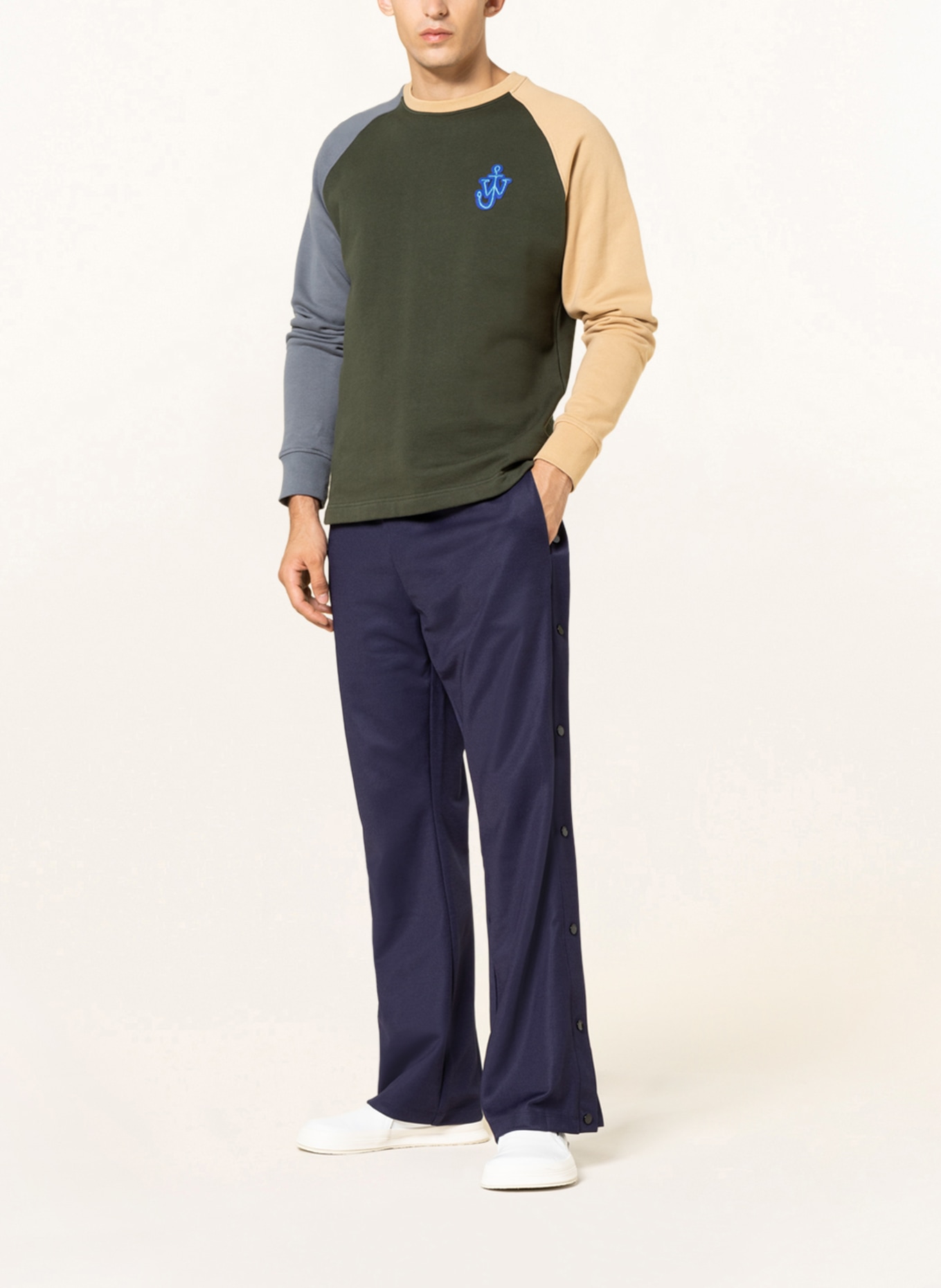 JW ANDERSON Kalhoty v joggingovém stylu Regular Fit , Barva: TMAVĚ MODRÁ (Obrázek 2)