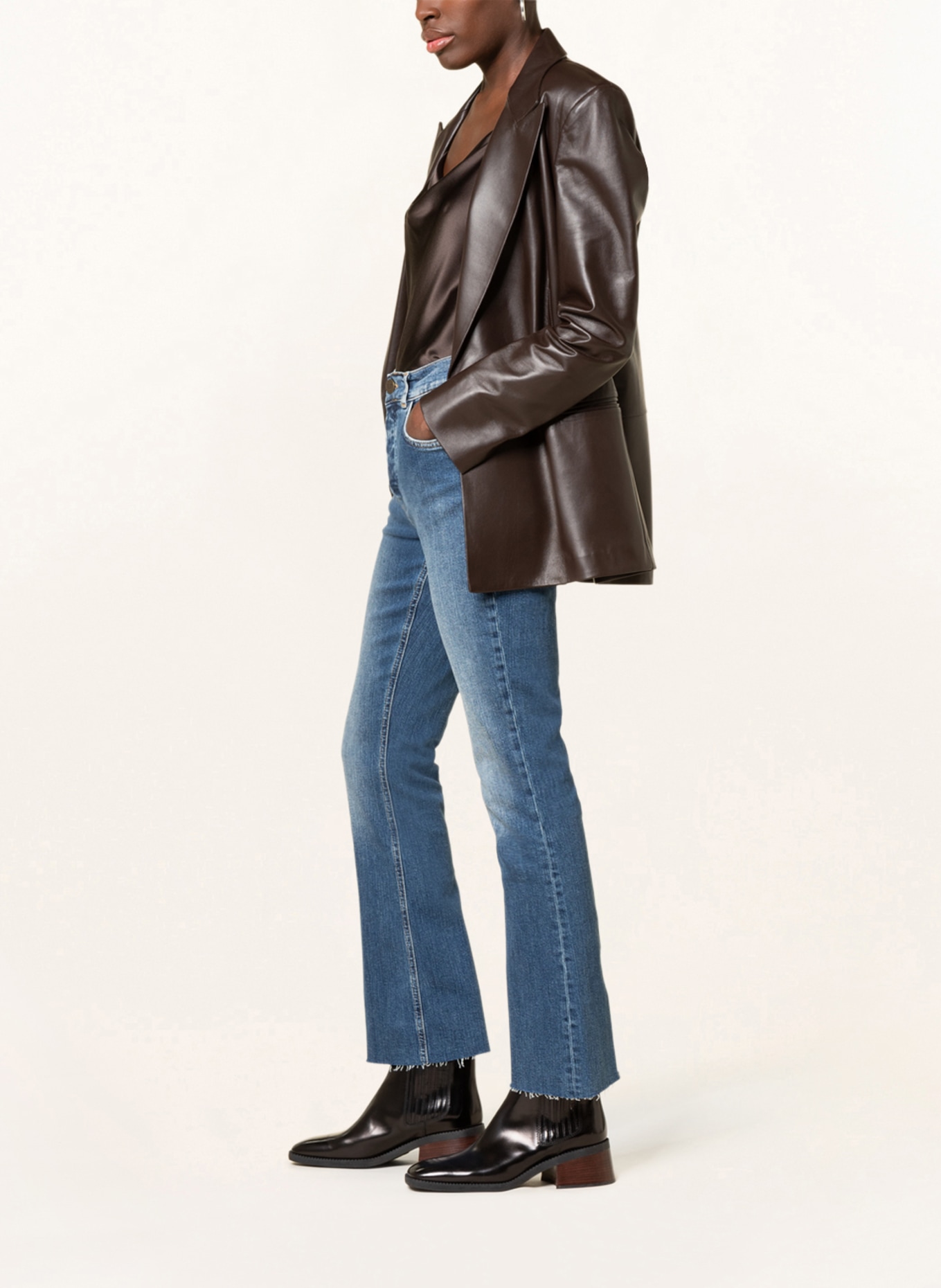 GOLDGARN DENIM Bootcut jeans LINDENHOF, Color: 1090 MID BLUE (Image 4)