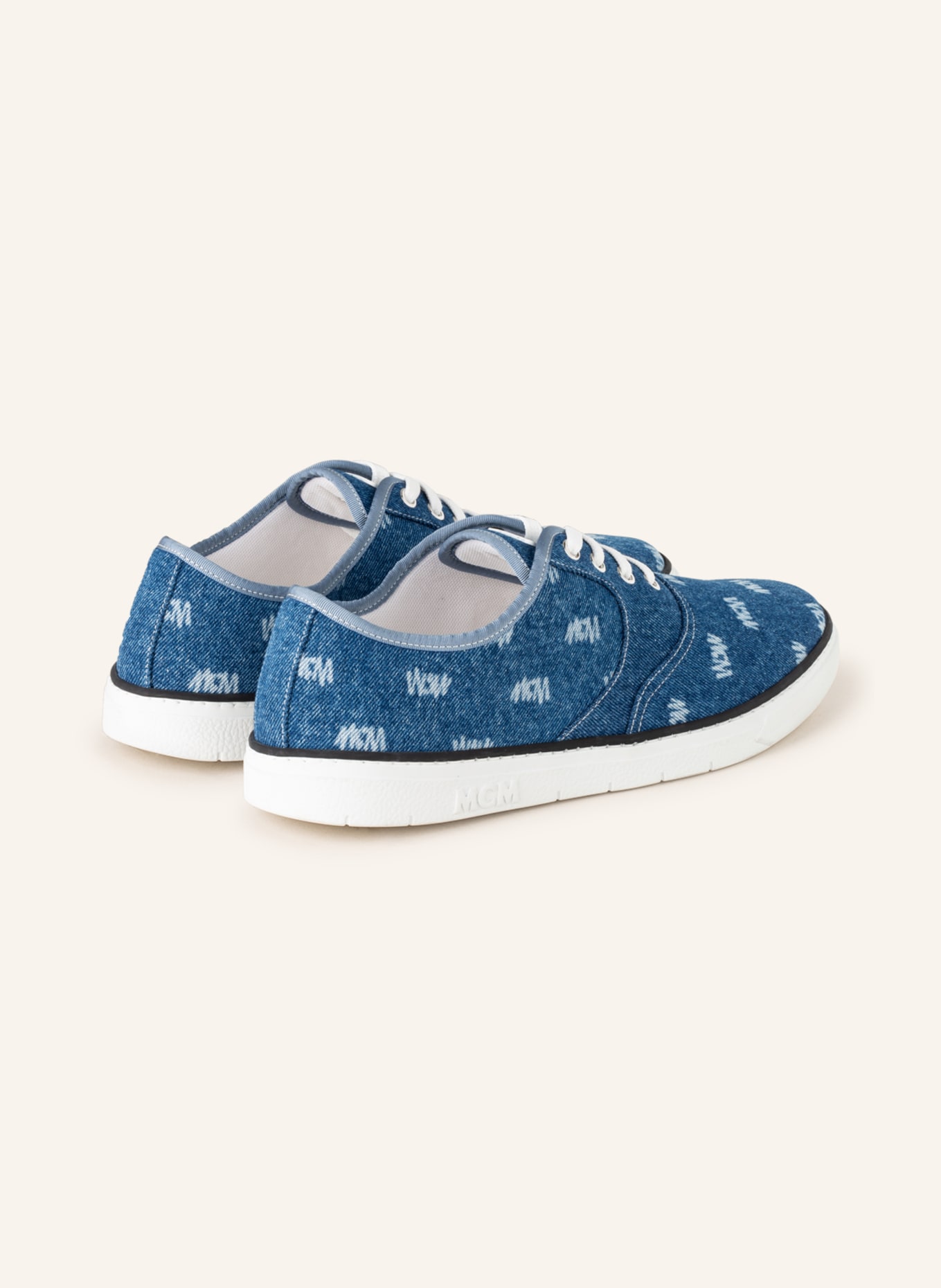MCM Sneakers SEMBLAS, Color: BLUE (Image 2)