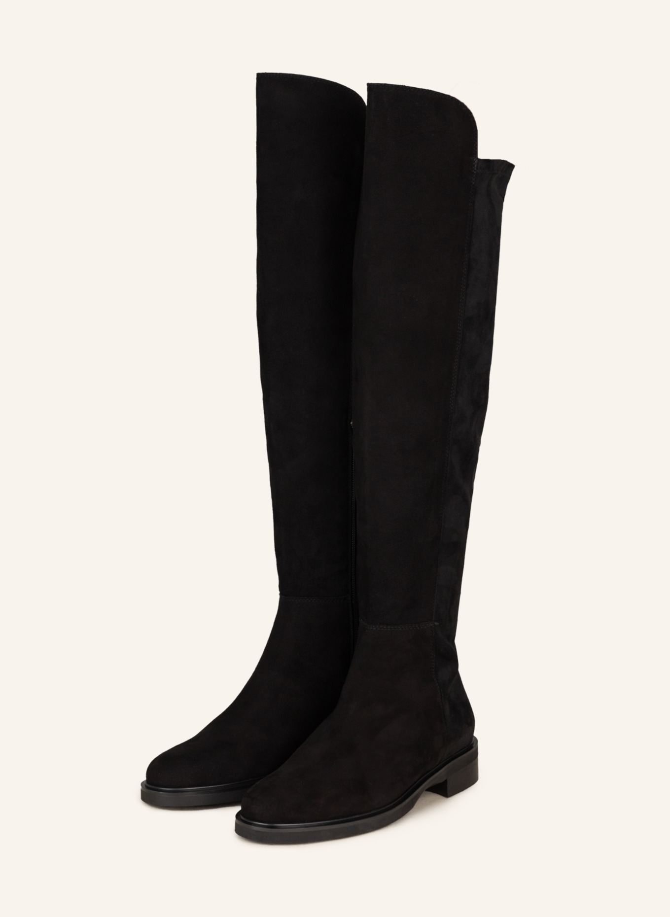 darling harbour Overknee boots, Color: BLACK (Image 1)