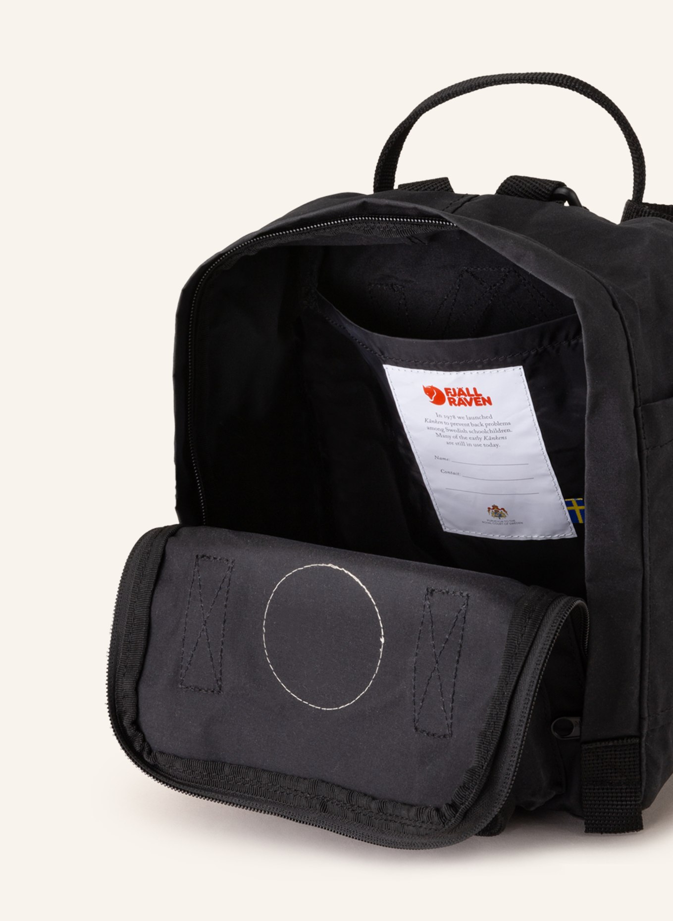 FJÄLLRÄVEN Rucksack KANKEN, Farbe: SCHWARZ (Bild 3)