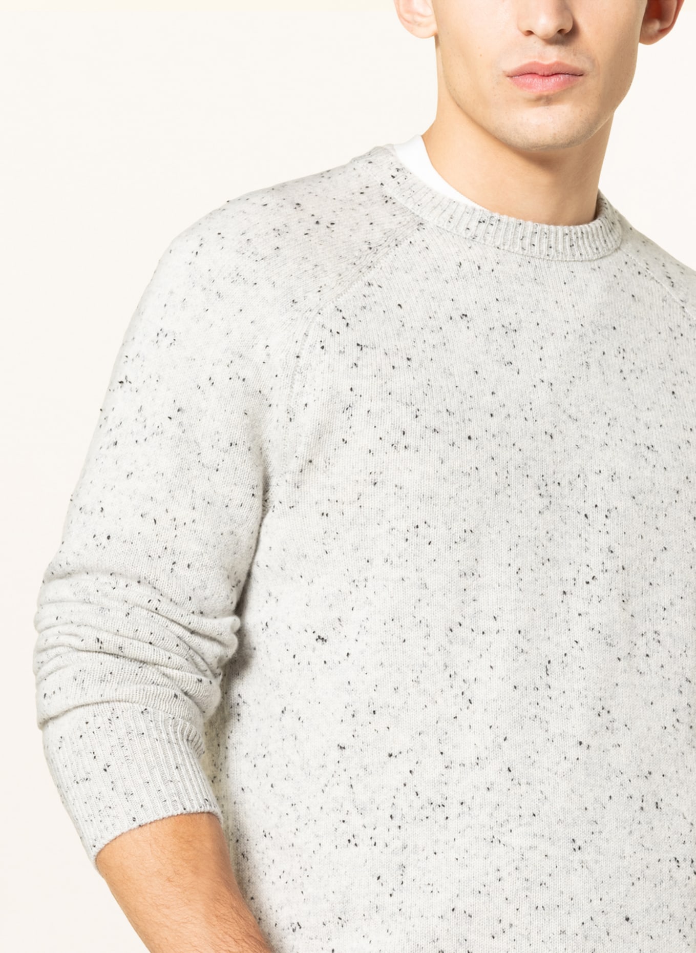 rag bone Sweater HARLOW in light gray