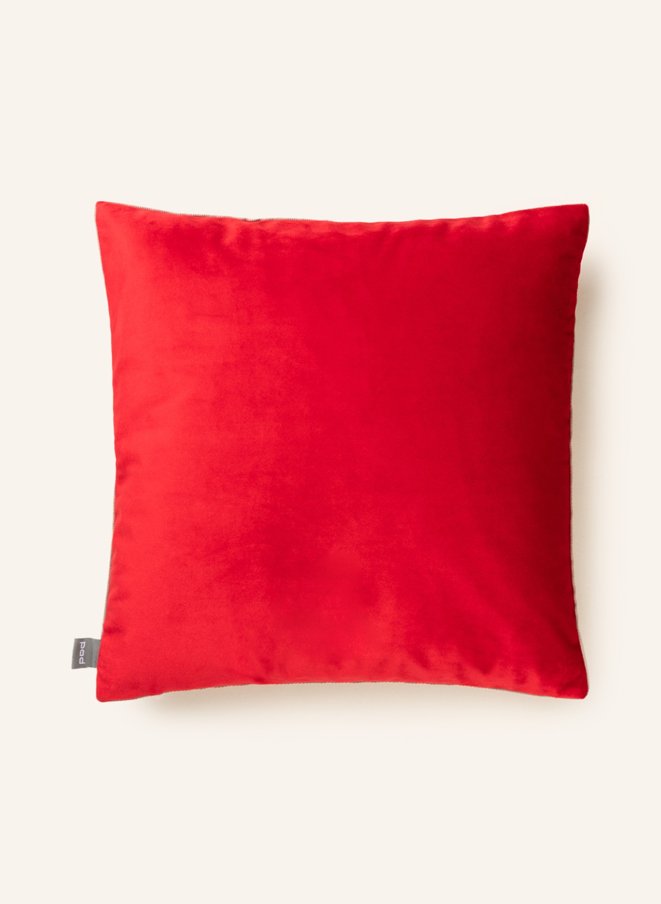 PAD Decorative cushion cover ELEGANCE, Color: DARK RED (Image 2)