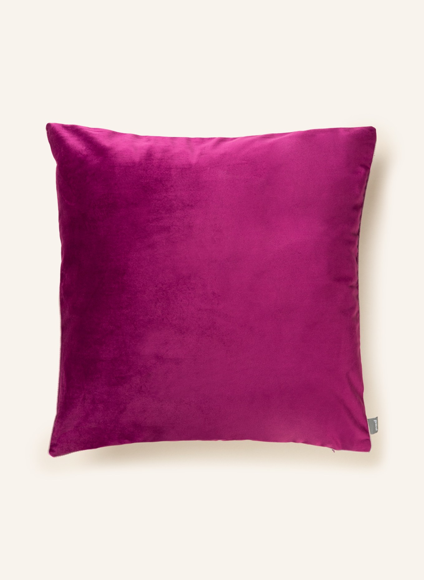 PAD Velvet decorative cushion cover ELEGANCE, Color: FUCHSIA (Image 1)