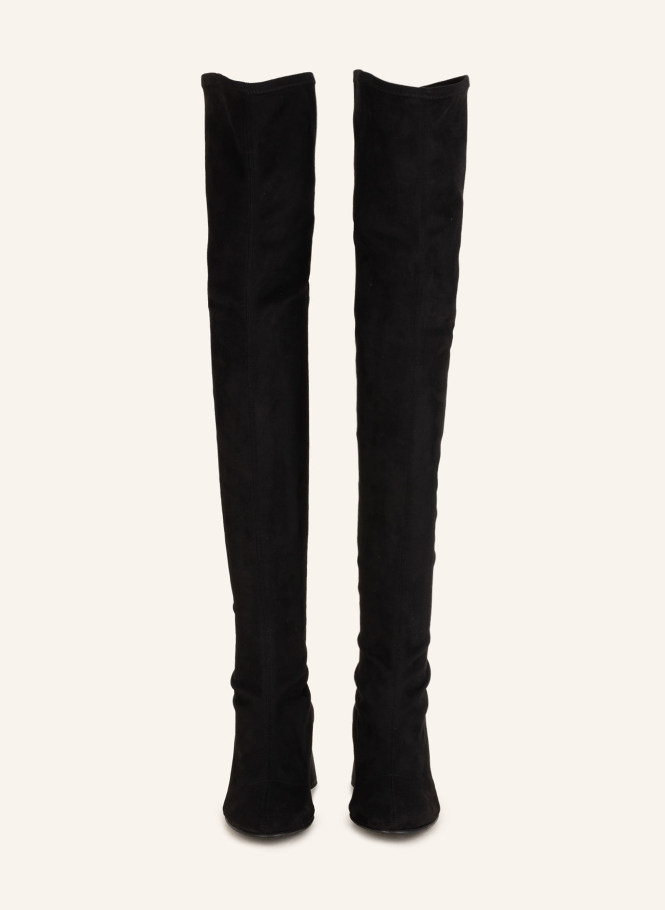ras Over the knee boots, Color: BLACK (Image 3)