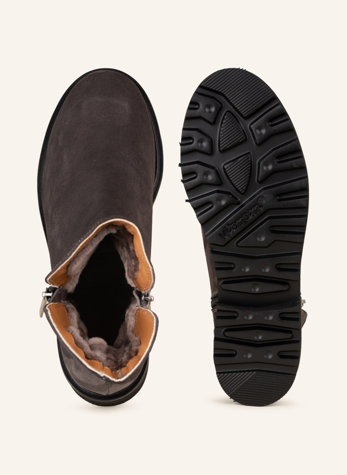 VIAMERCANTI Ankle boots OLIVIA, Color: DARK GRAY (Image 6)