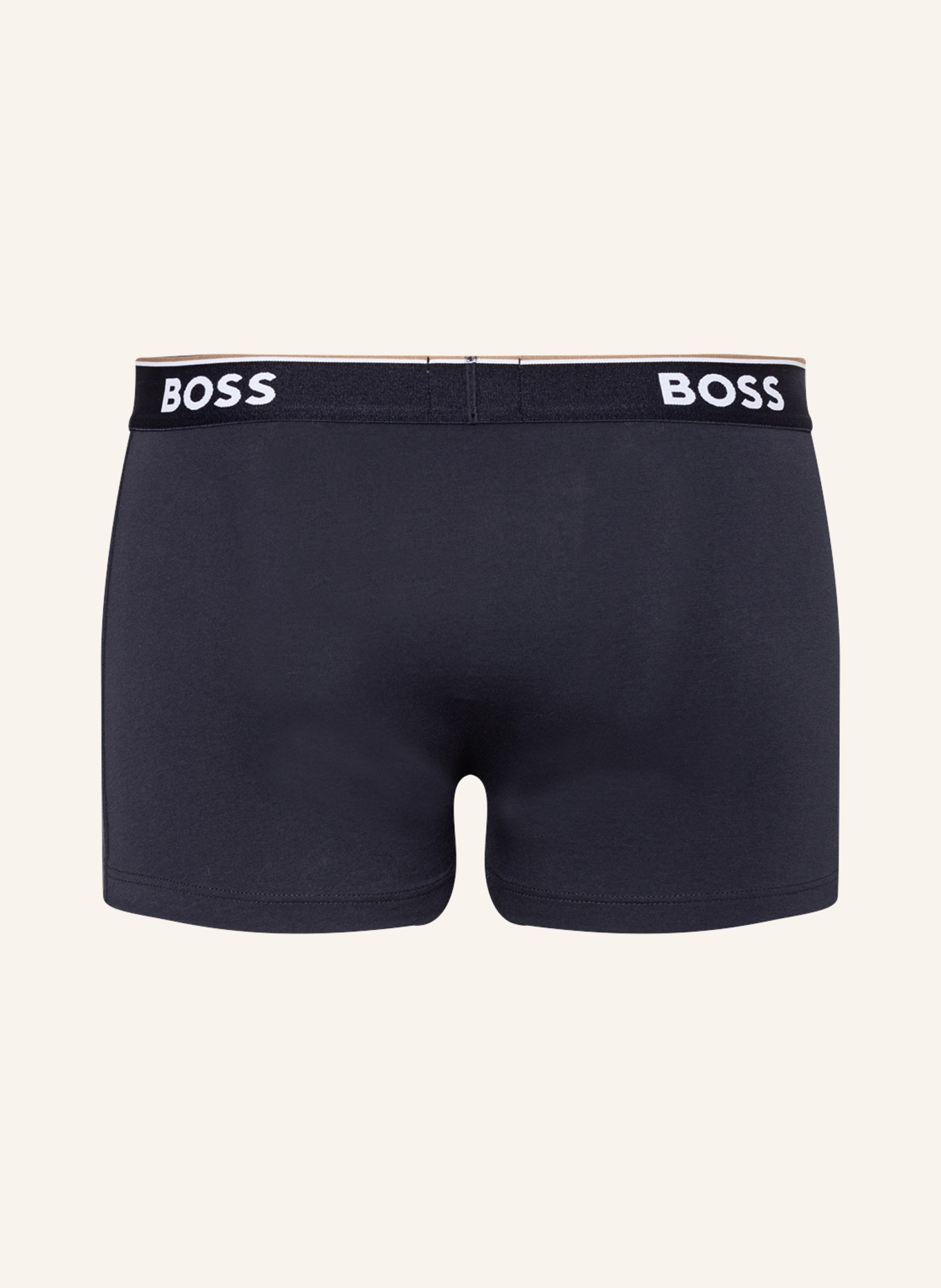 BOSS 3er-Pack Boxershorts POWER: DUNKELBLAU
