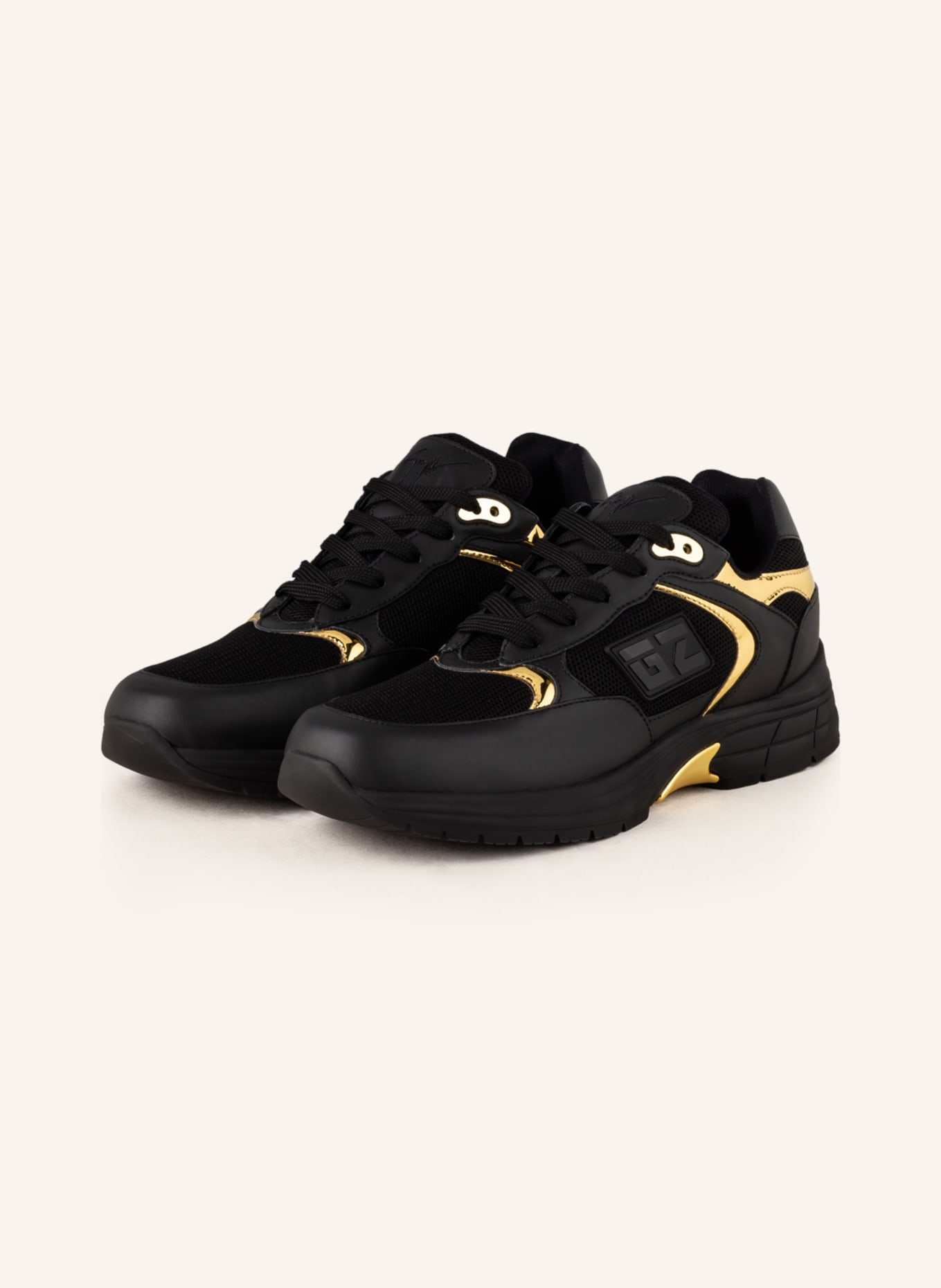 GIUSEPPE ZANOTTI DESIGN Sneakers GZ RUNNER, Color: BLACK (Image 1)