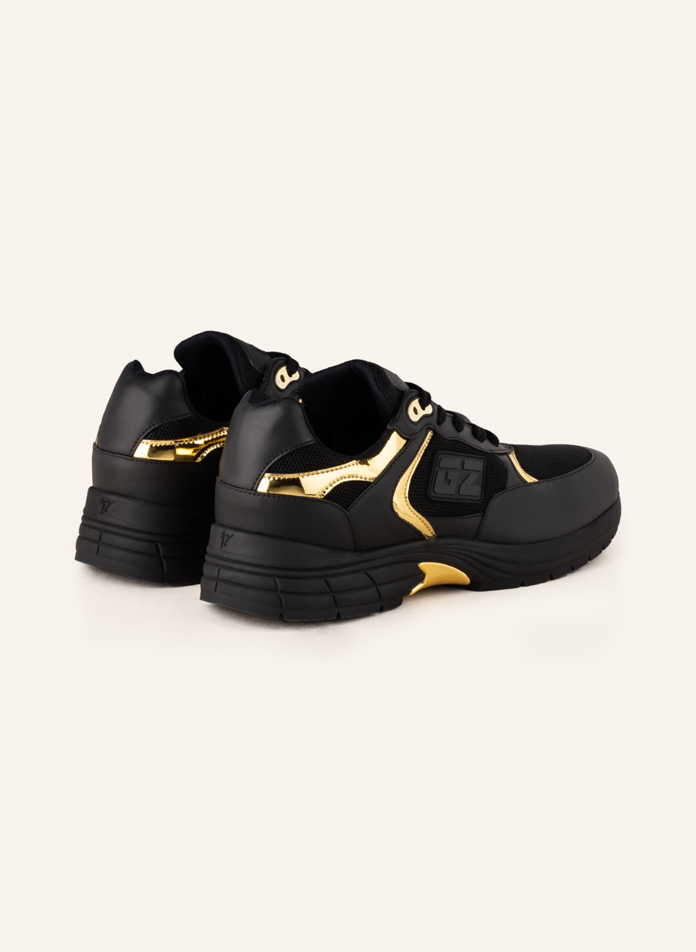 GIUSEPPE ZANOTTI DESIGN Sneakers GZ RUNNER, Color: BLACK (Image 2)