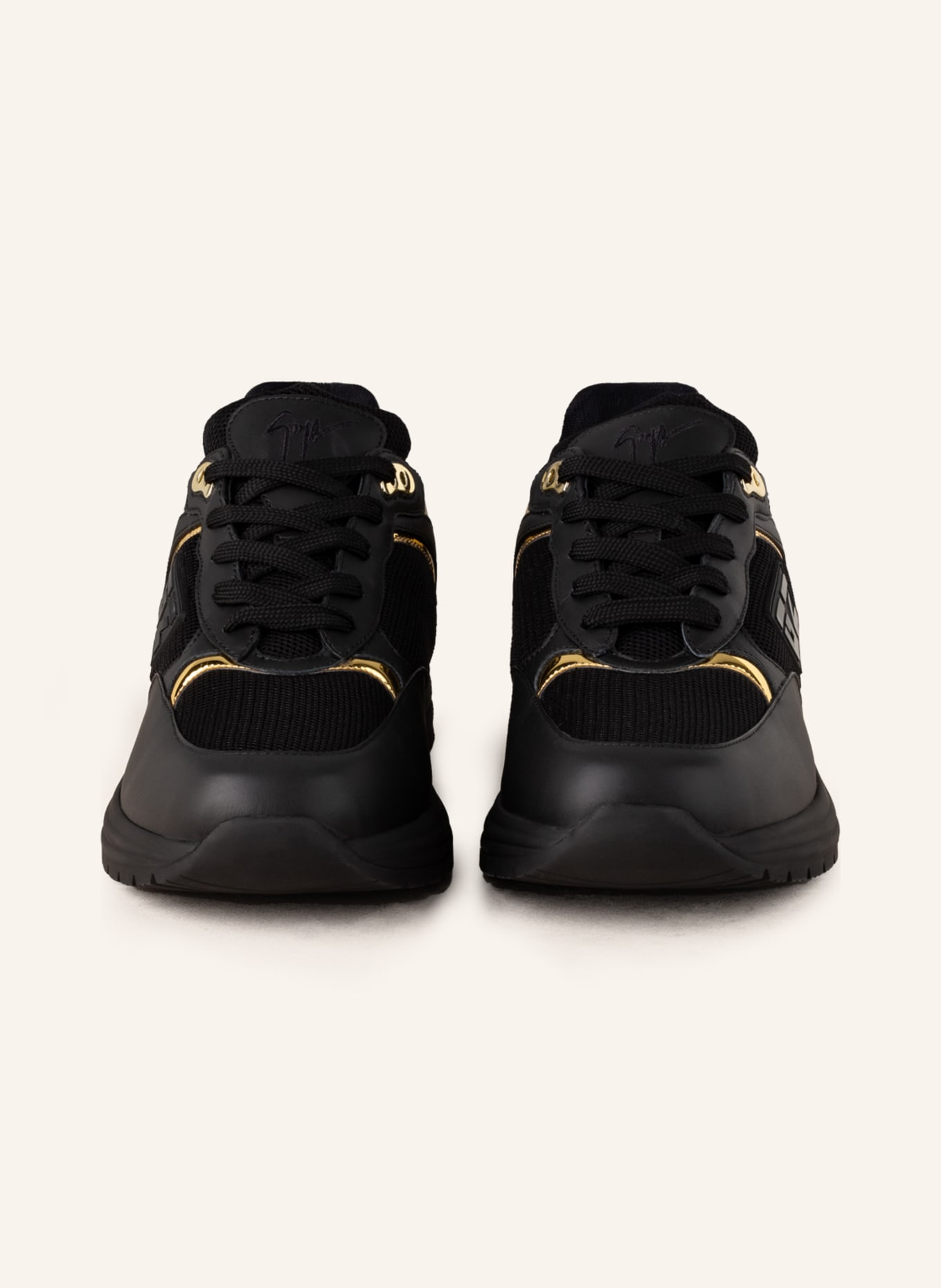 GIUSEPPE ZANOTTI DESIGN Sneakers GZ RUNNER, Color: BLACK (Image 3)