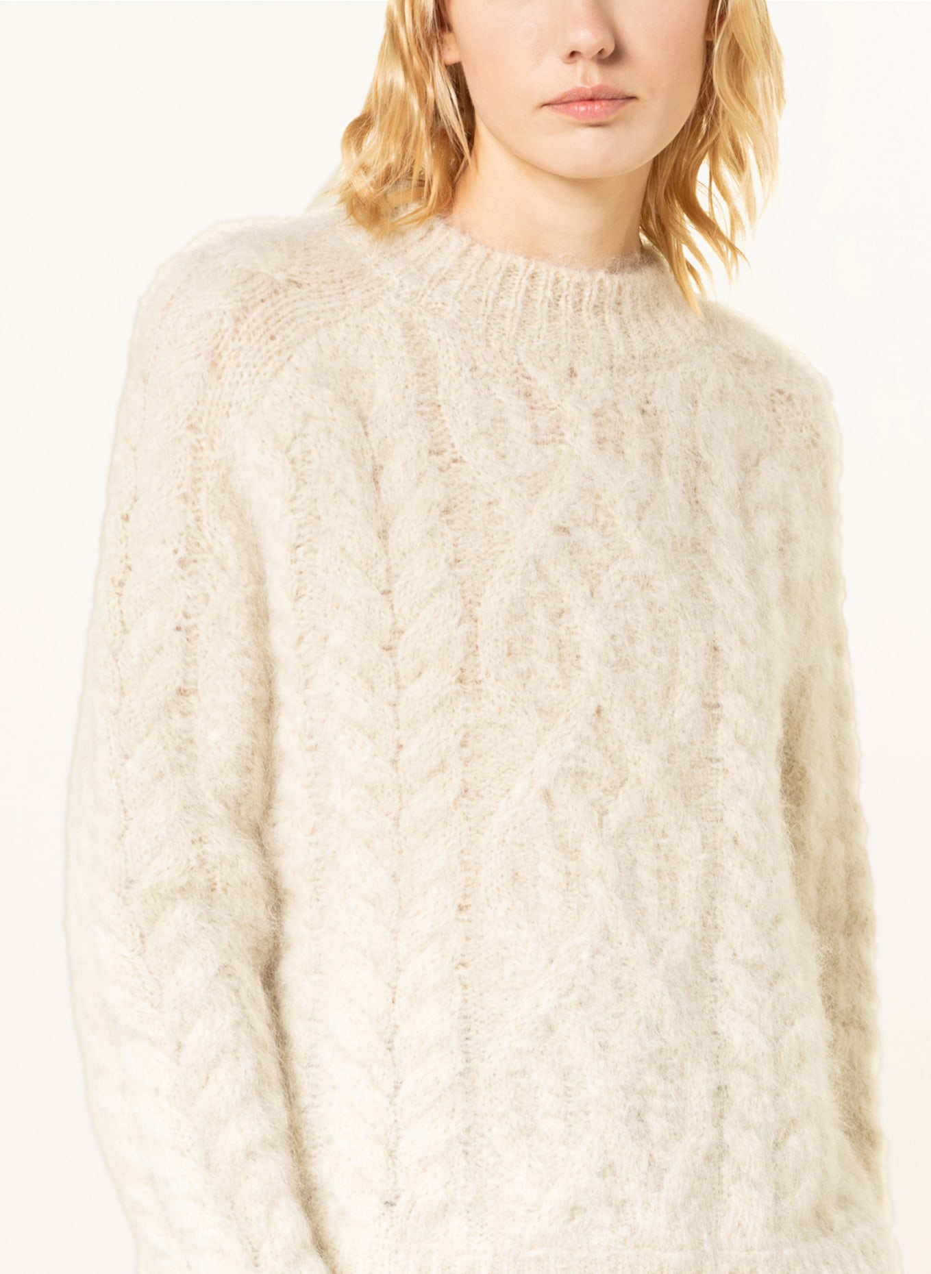 ISABEL MARANT Sweater THOMAS in mohair , Color: CREAM (Image 4)