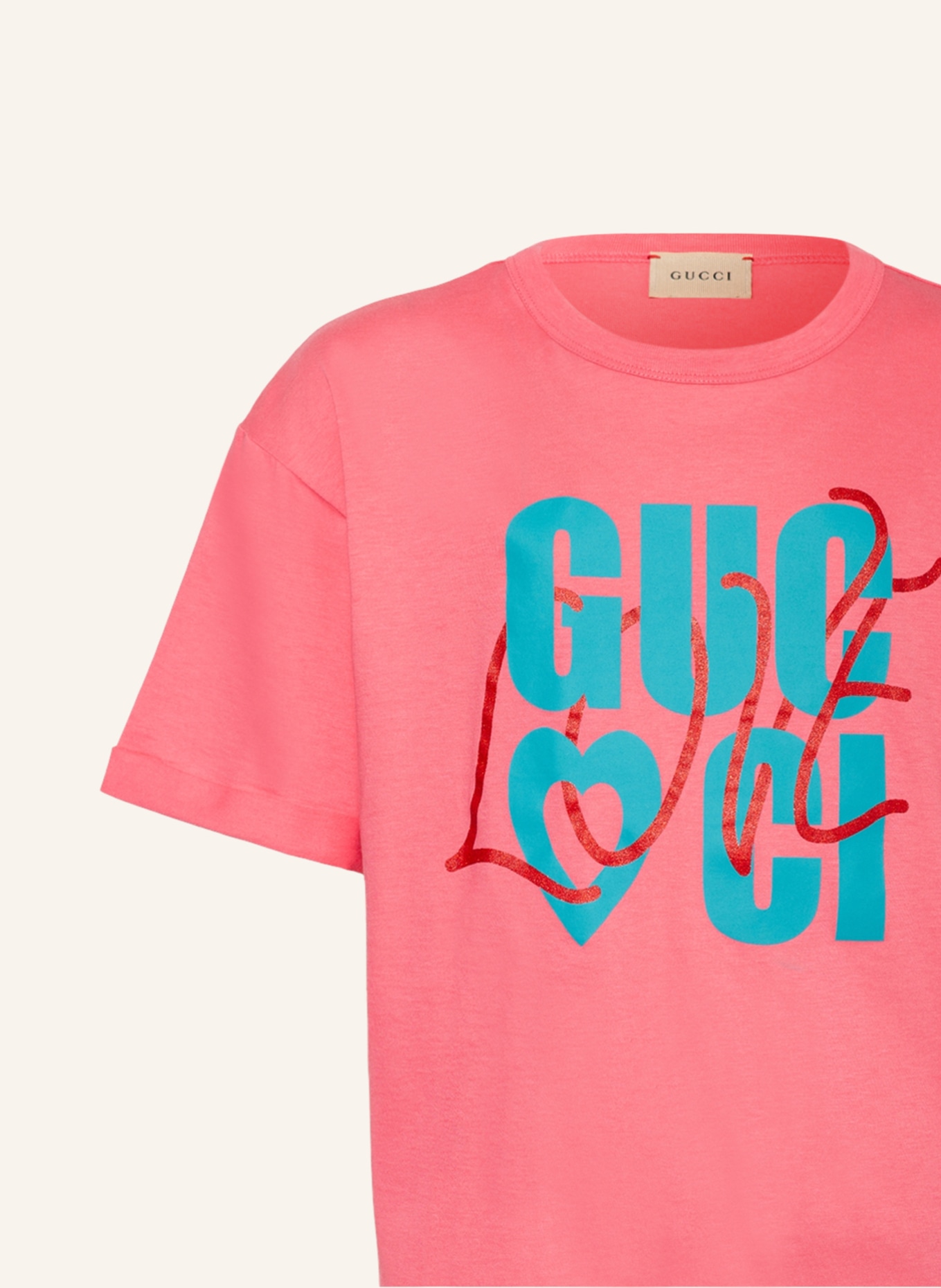 GUCCI T-Shirt, Farbe: PINK (Bild 3)