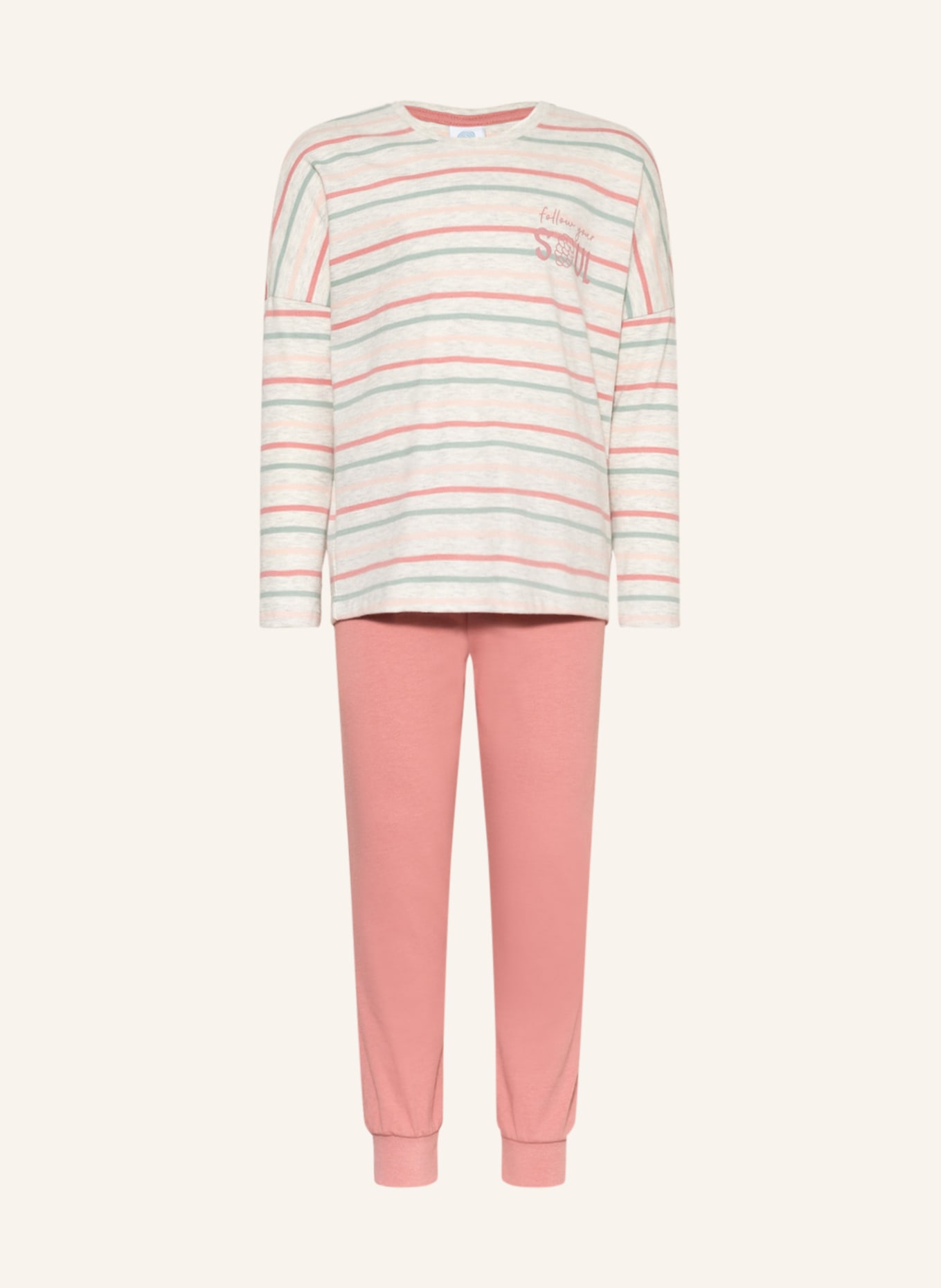 Sanetta Schlafanzug, Farbe: ROSÉ (Bild 1)