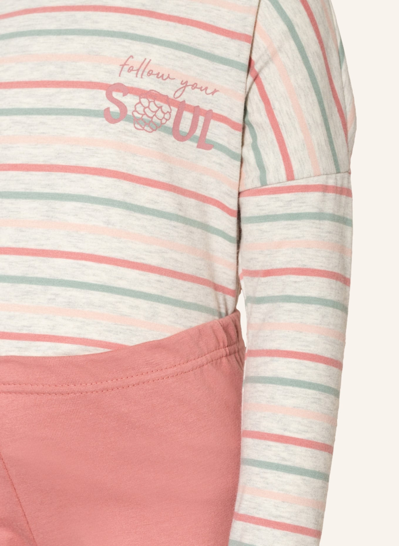 Sanetta Schlafanzug, Farbe: ROSÉ (Bild 3)