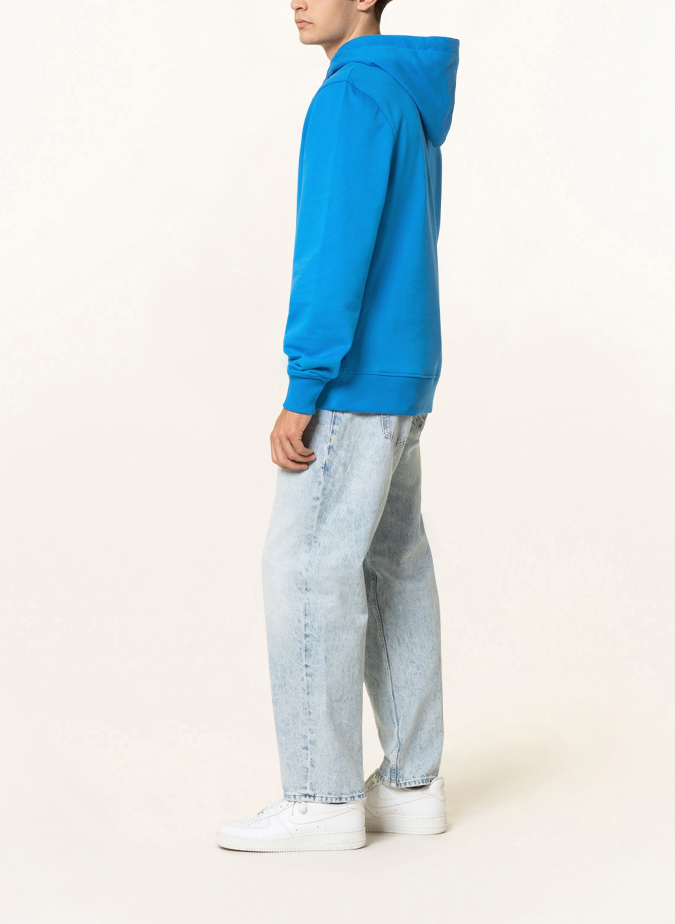 Daily paper deals hoodie light blue