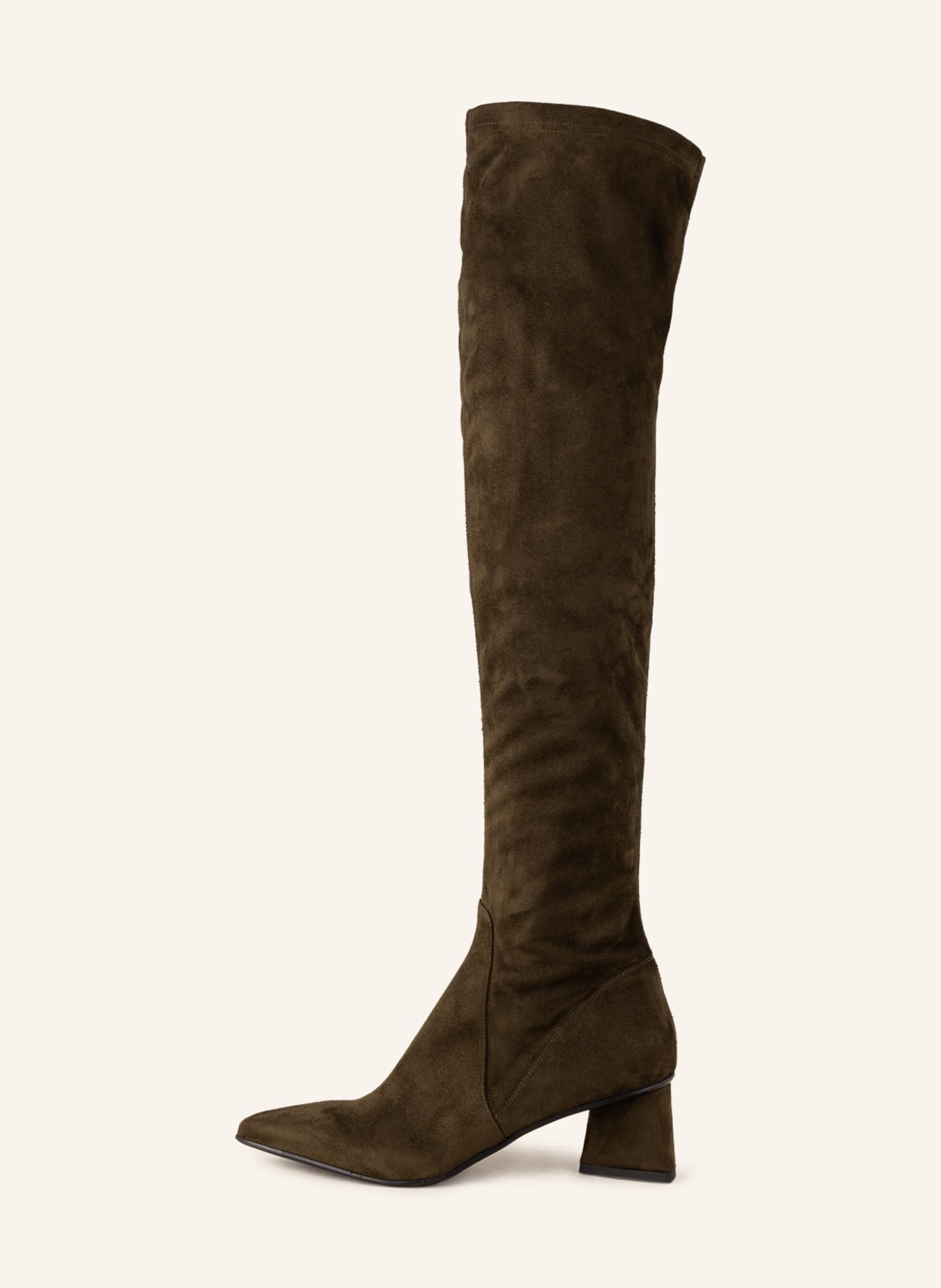 STRATEGIA Overknee boots , Color: KHAKI (Image 4)
