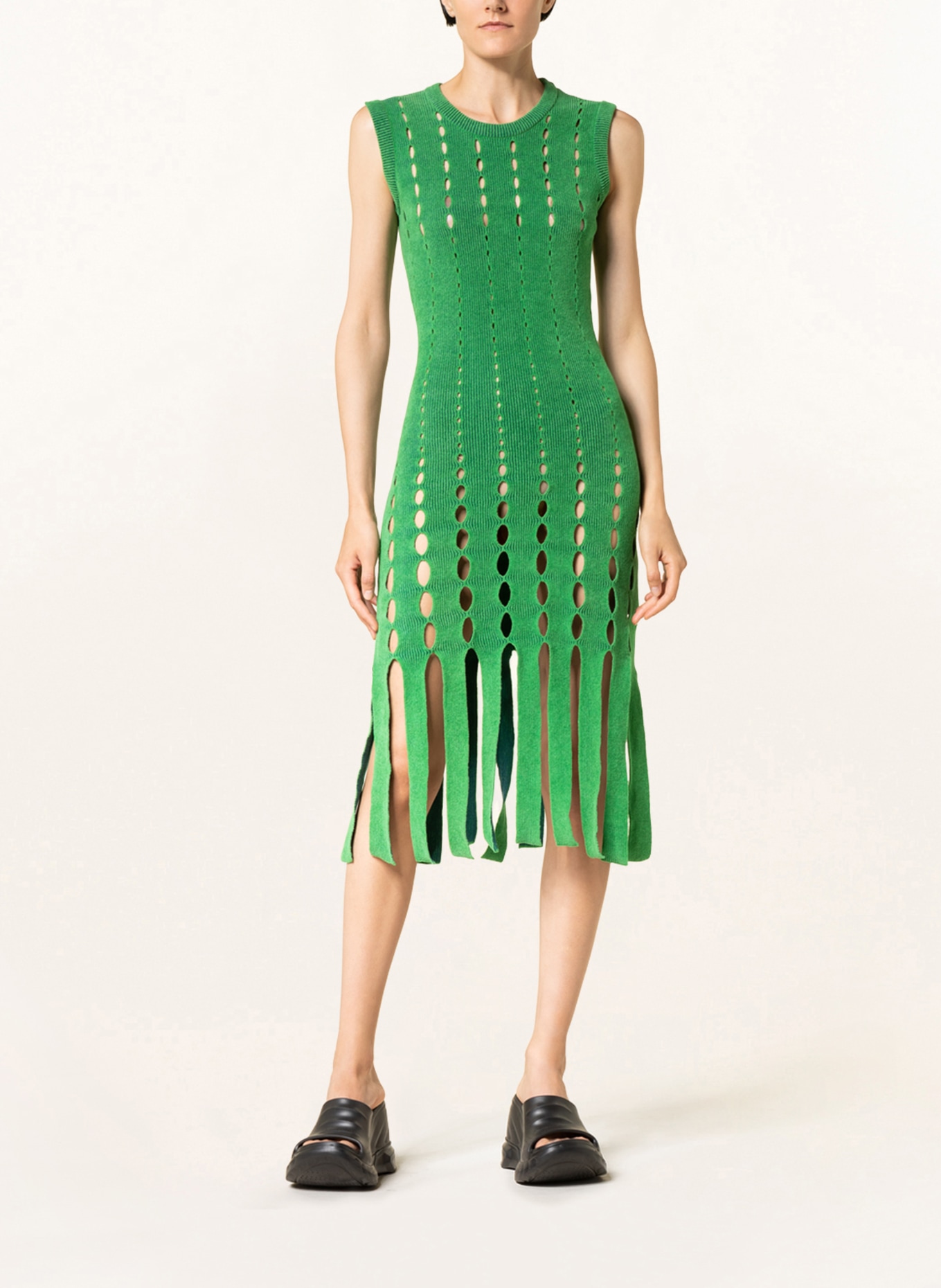 AMBUSH Knit dress, Color: LIGHT GREEN (Image 2)