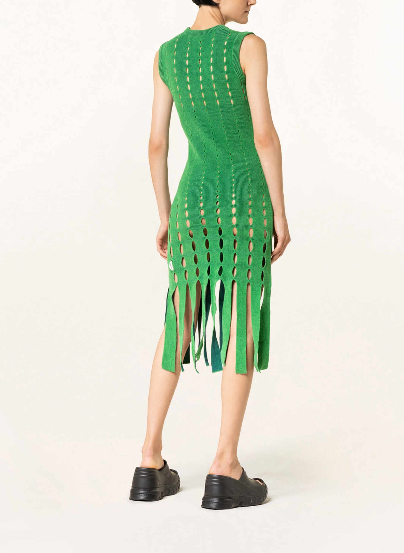 AMBUSH Knit dress, Color: LIGHT GREEN (Image 3)
