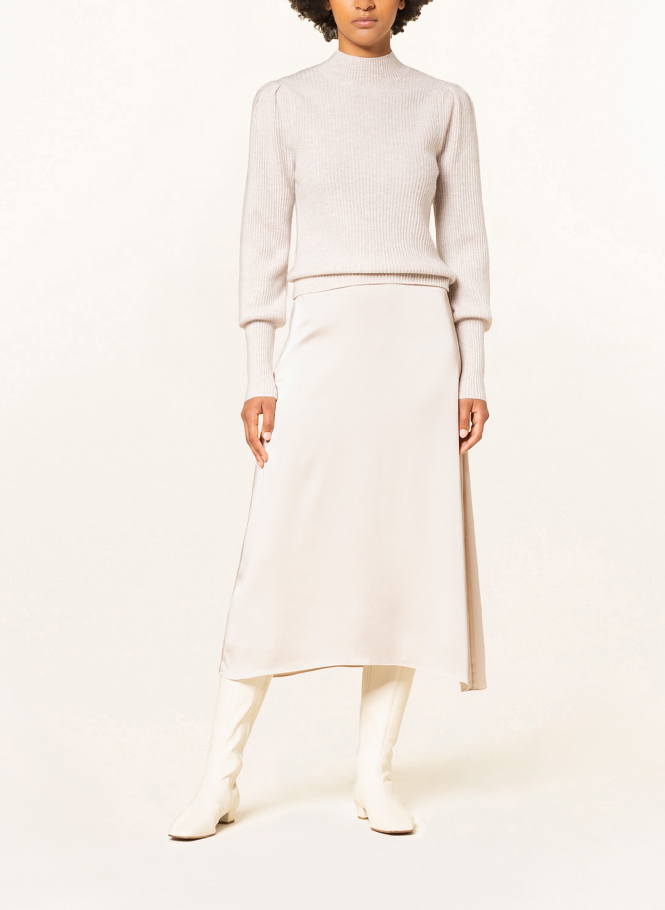 ALLUDE Cashmere sweater, Color: BEIGE (Image 2)